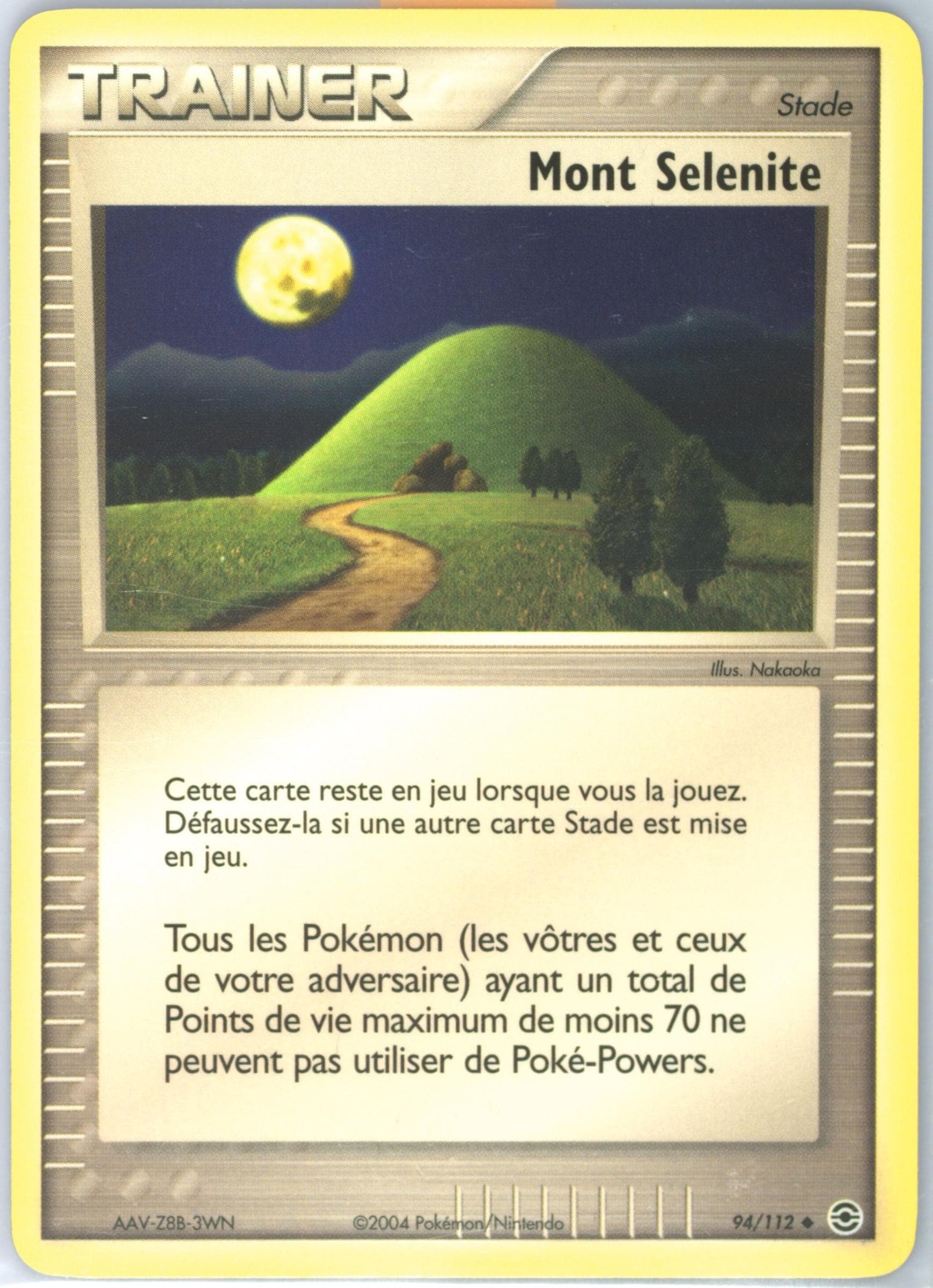 Mont Selenite French (94) 2004 Pokemon EX Fire Red & Leaf Green