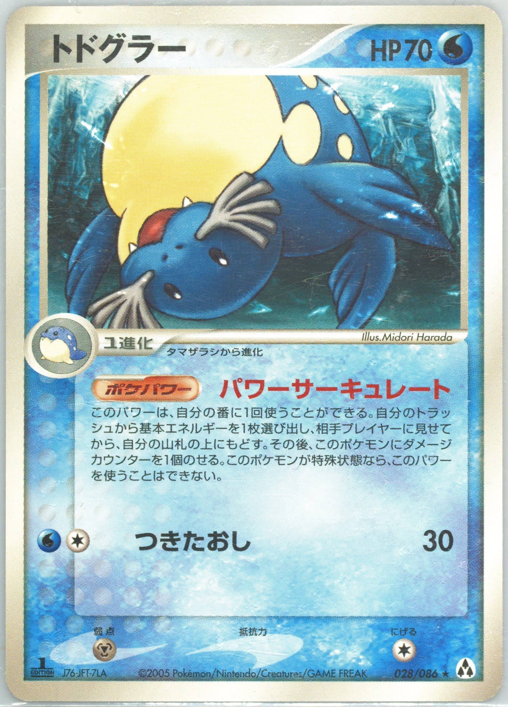Sealeo 1st Edition (028) 2005 Pokemon Japanese Mirage Forest