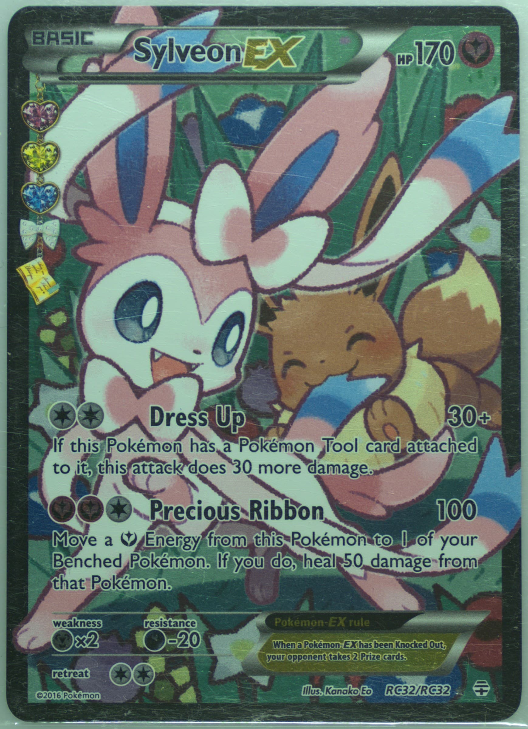 Full Art/Sylveon EX Spanish (RC32) 2016 Pokemon XY Generations Radiant Collection
