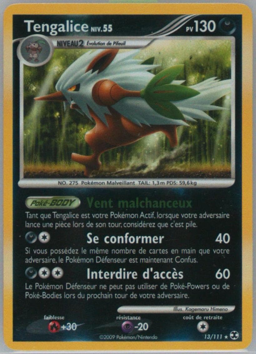 Tengalice-Reverse Foil French (13) 2009 Pokemon Platinum Rising Rivals
