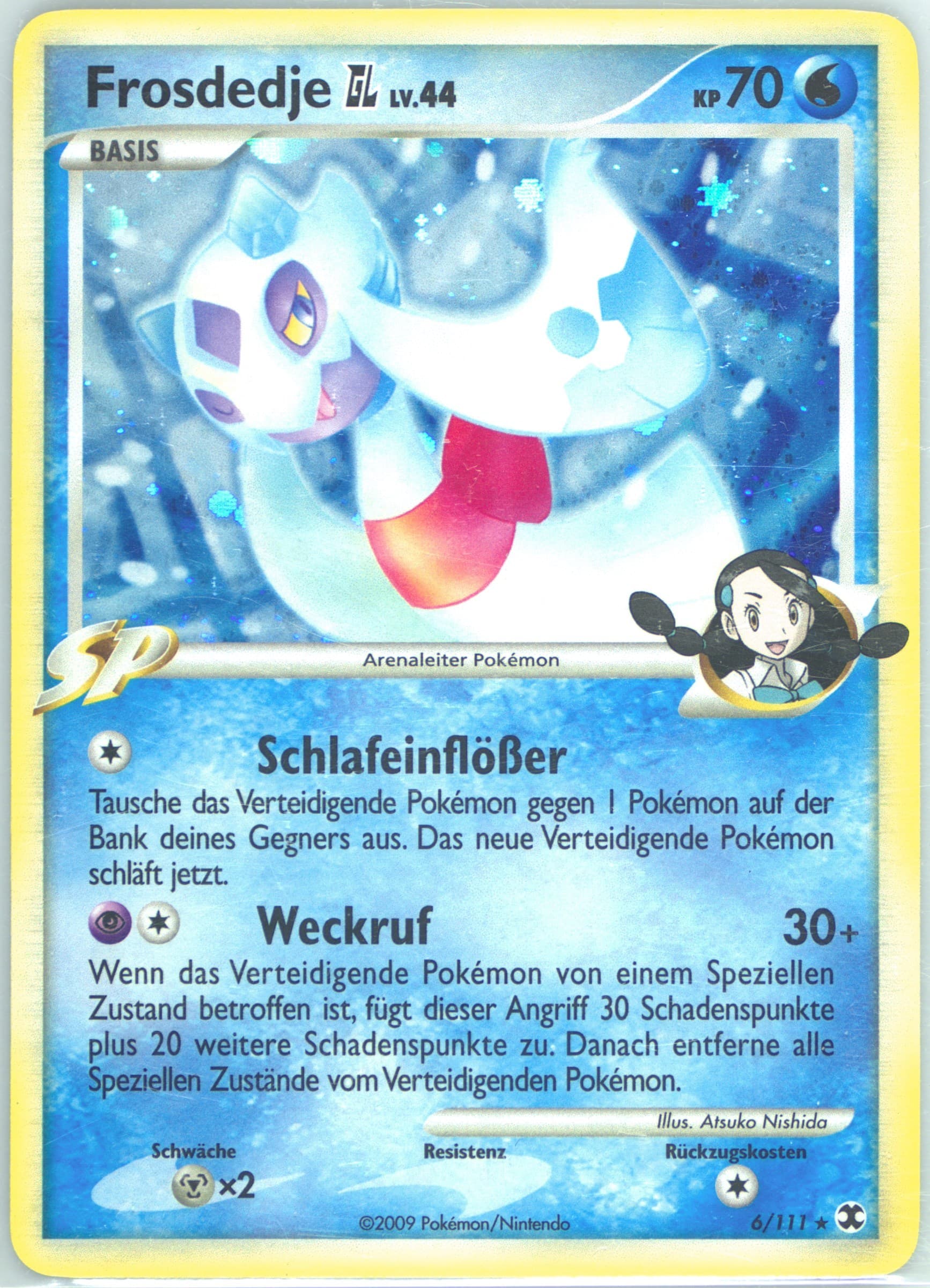 Frosdedje GL-Holo German (6) 2009 Pokemon Platinum Rising Rivals