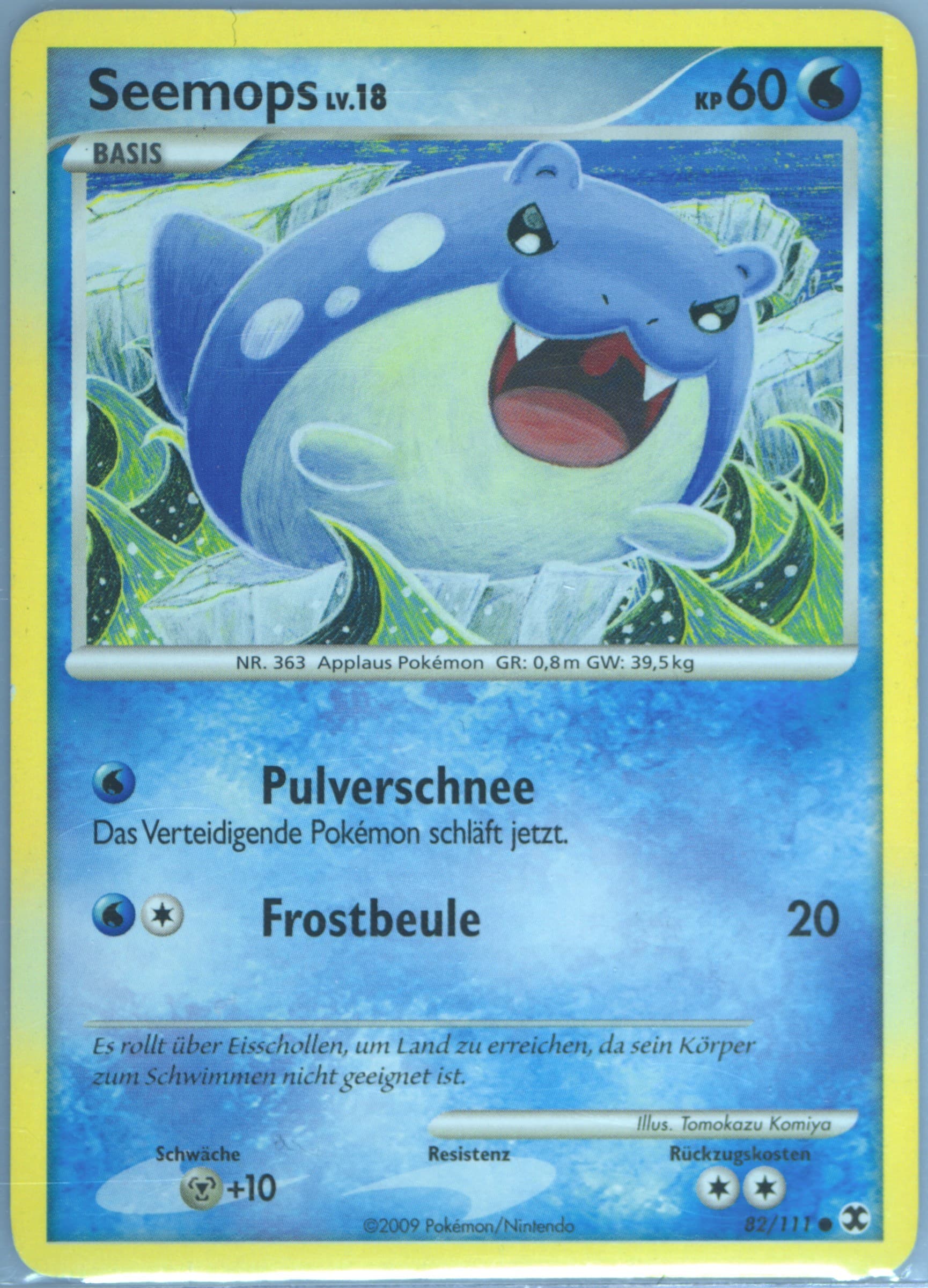 Seemops German (82) 2009 Pokemon Platinum Rising Rivals