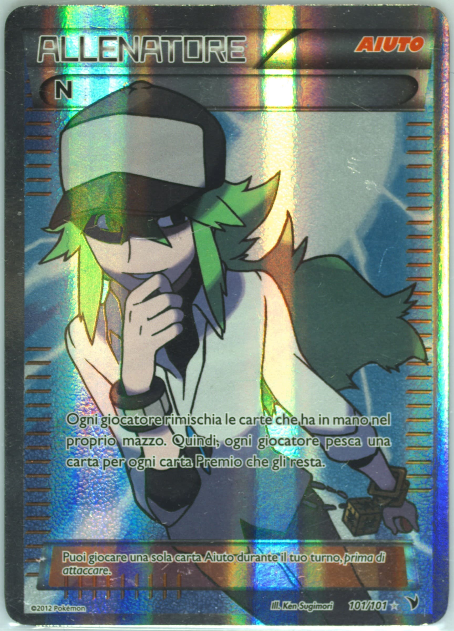 Full Art/N (101) 2012 Pokemon Italian Black & White Noble Victories