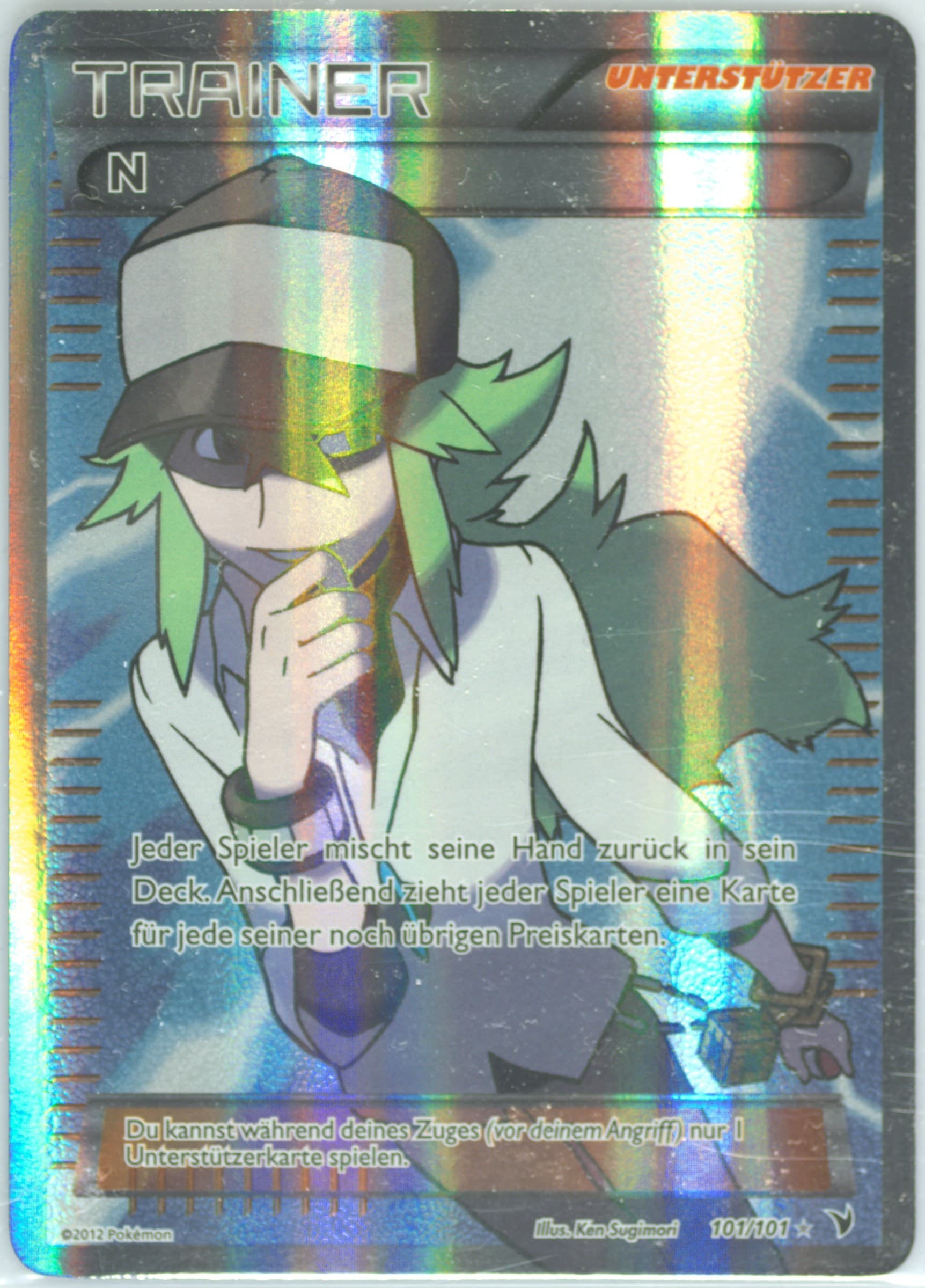 Full Art/N (101) 2012 Pokemon German Black & White Noble Victories