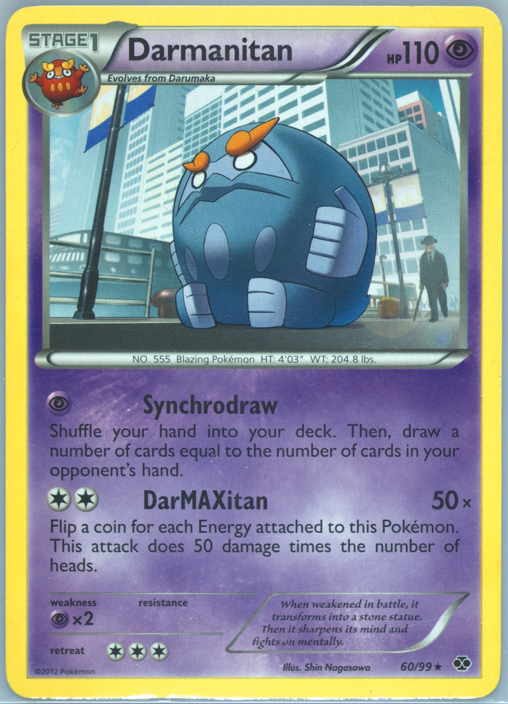 Darmanitan (60) 2012 Pokemon Black & White Next Destinies