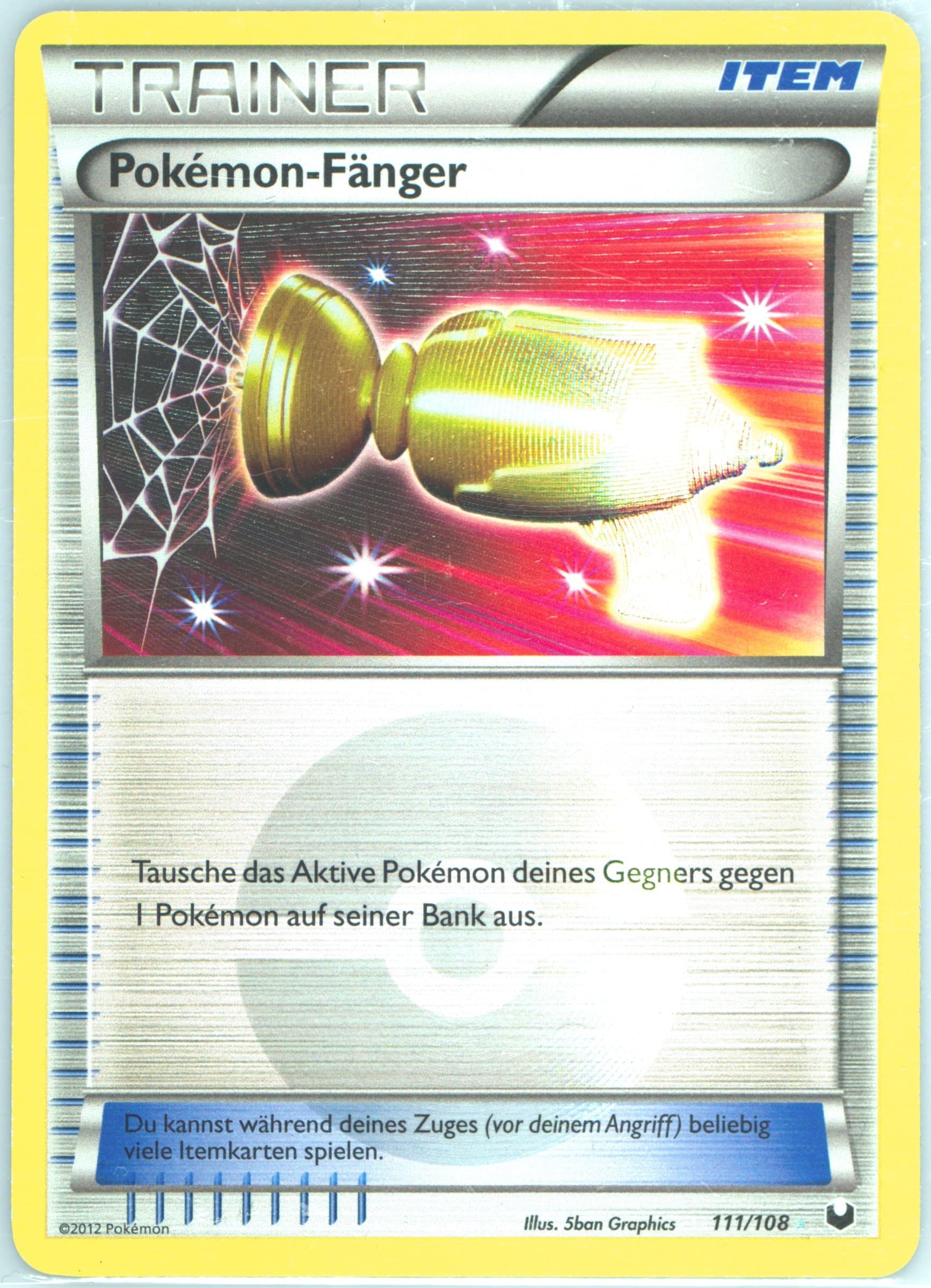 Pokemon-Fanger German (111) 2012 Pokemon Black & White Dark Explorers