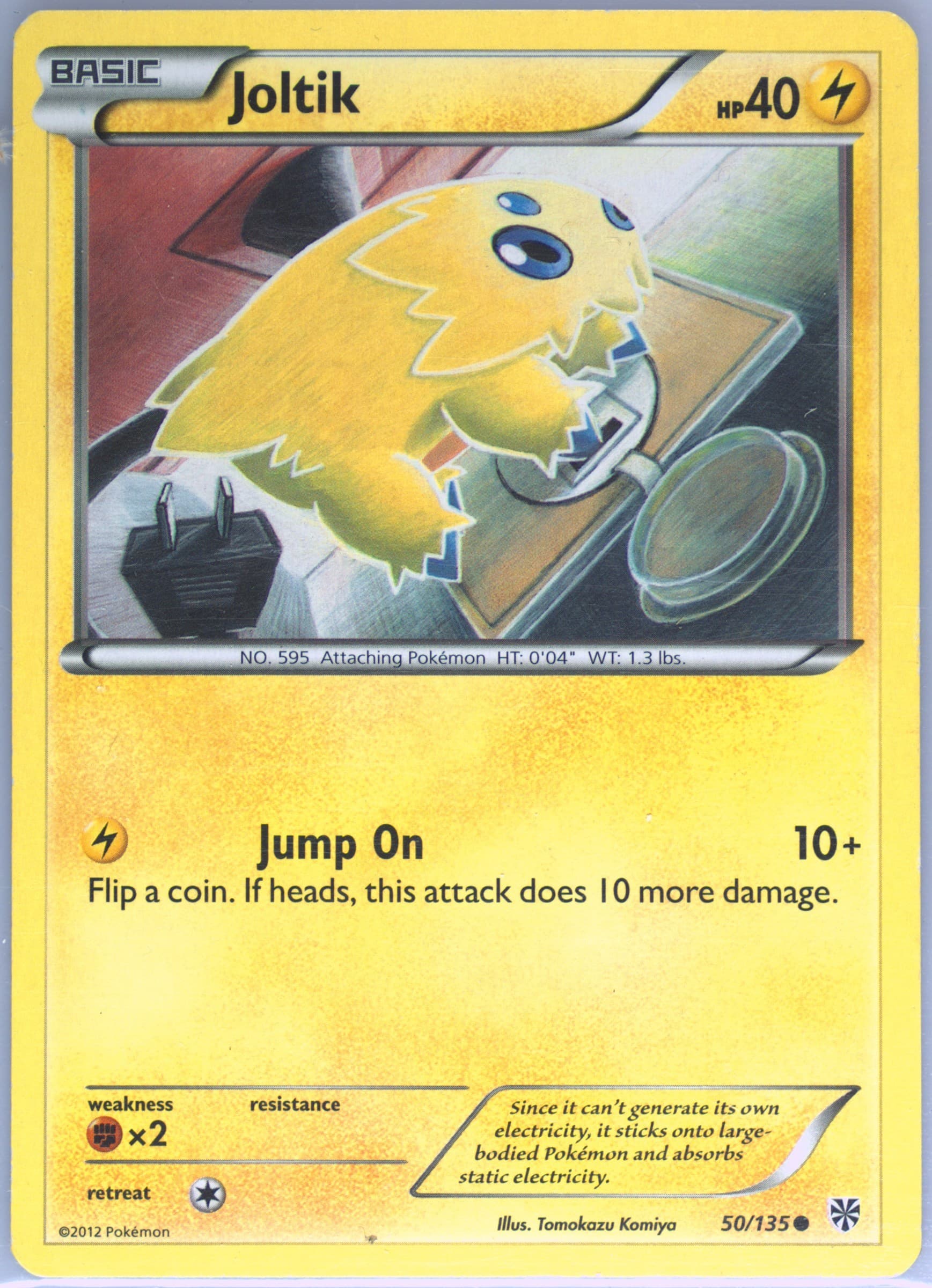Joltik (50) 2013 Pokemon Black & White Plasma Storm