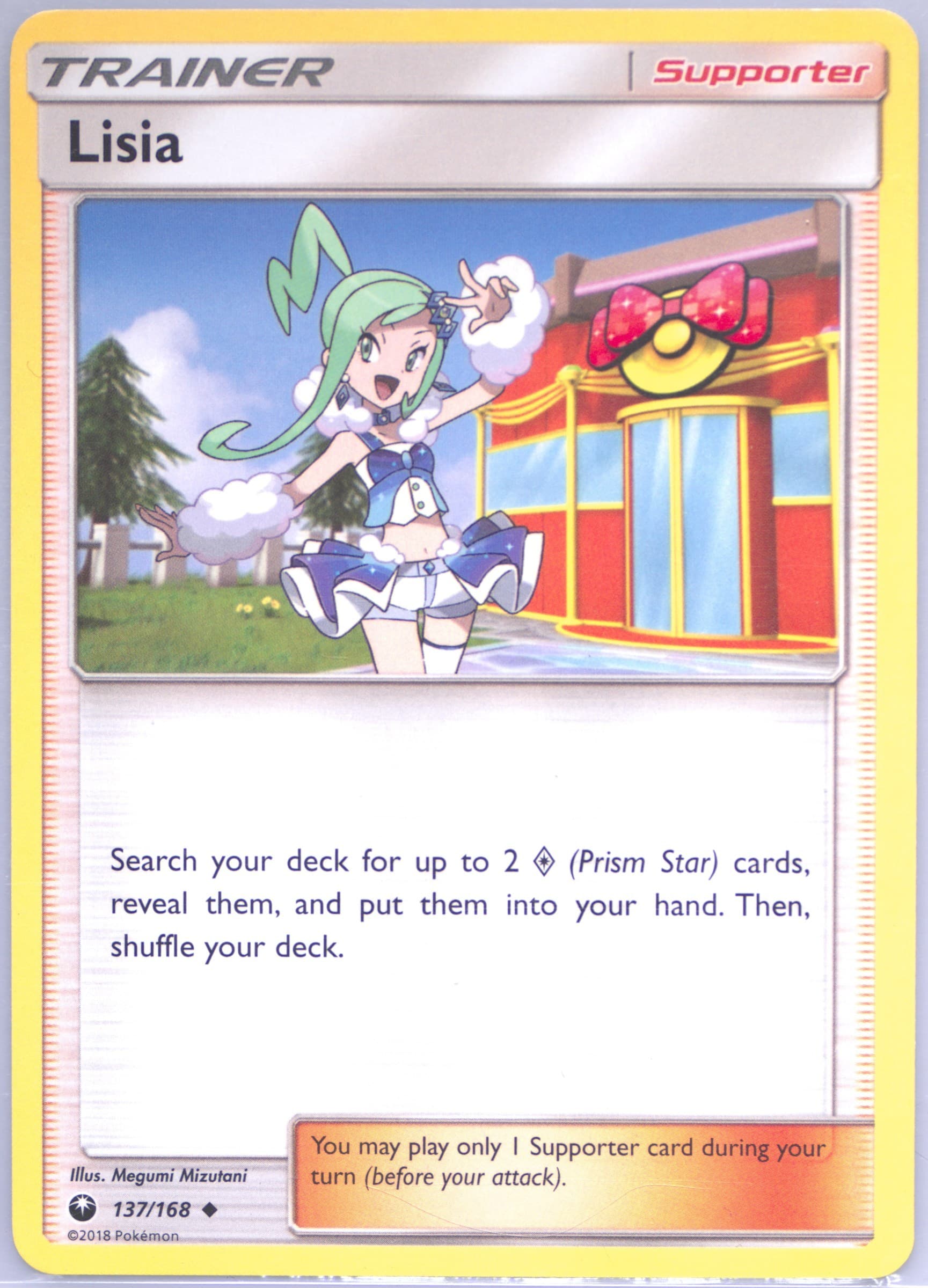 Lisia (137) 2018 Pokemon Sun & Moon Celestial Storm