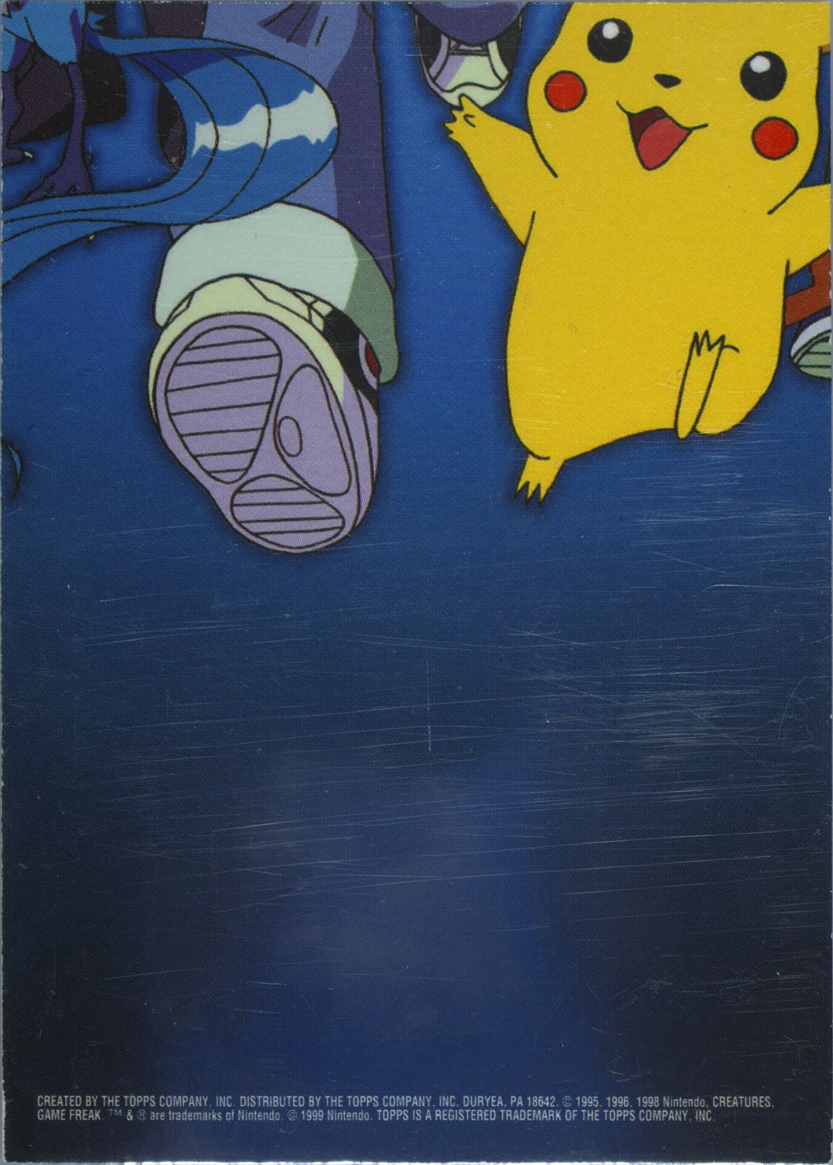 Arbok/Ekans Foil (TV12) 1999 Topps Pokemon Series 1 Character Cards