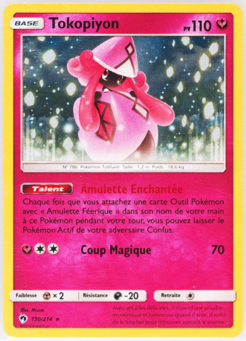 Tokopiyon-Holo French (150) 2018 Pokemon Sun & Moon Lost Thunder