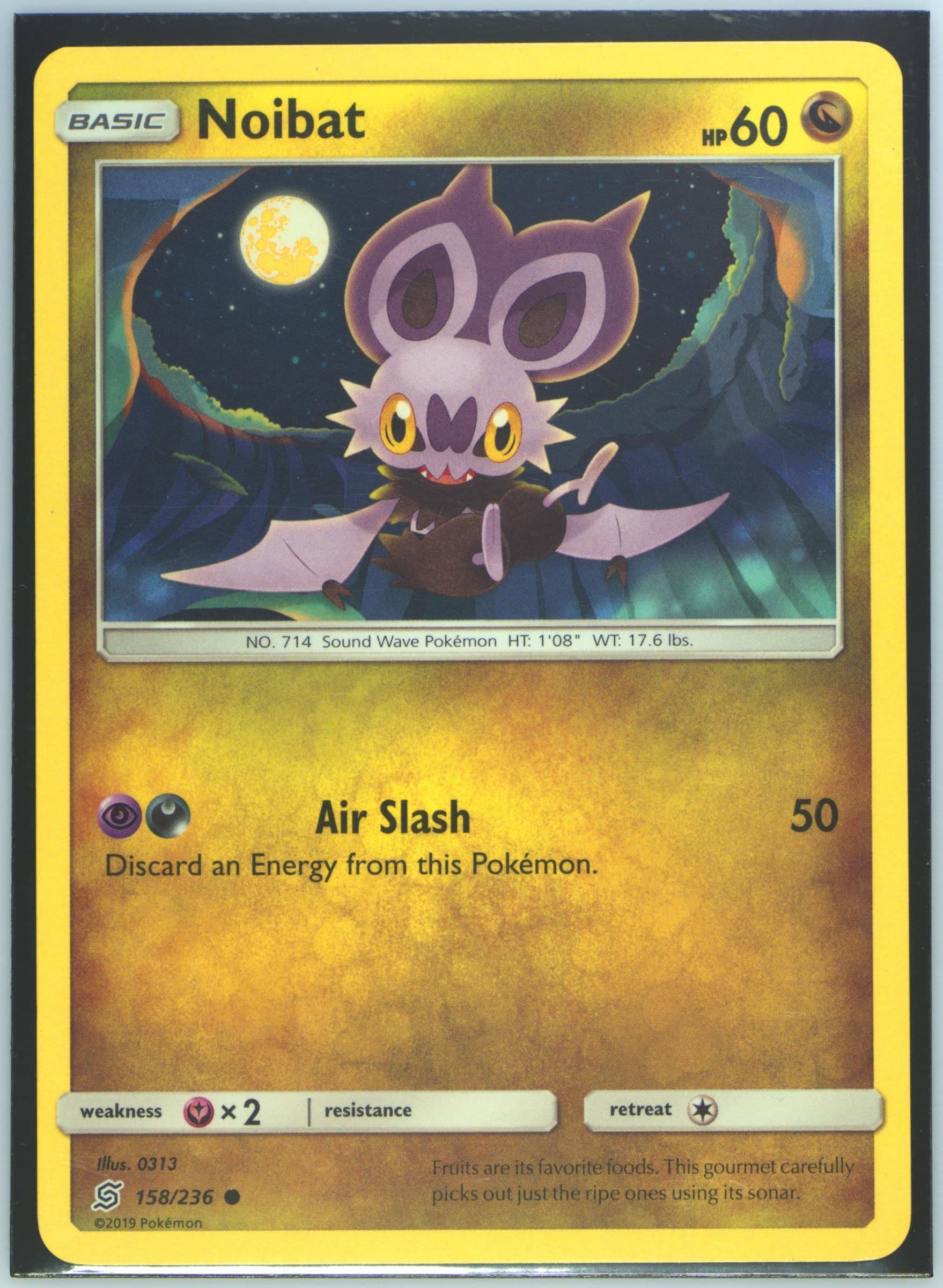 Noibat (158) 2019 Pokemon Sun & Moon Unified Minds