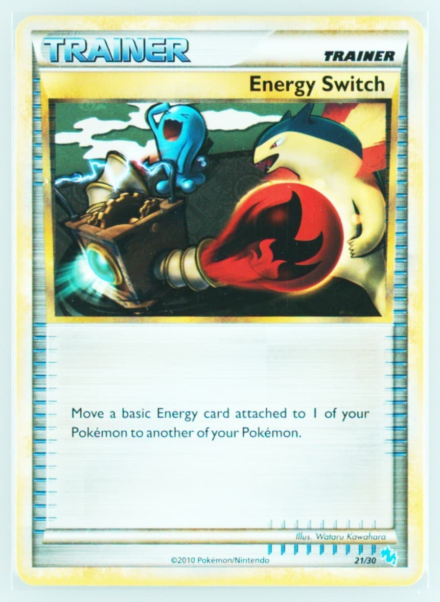 Energy Switch (21) 2010 Pokemon Heartgold & Soulsilver Gyarados Deck