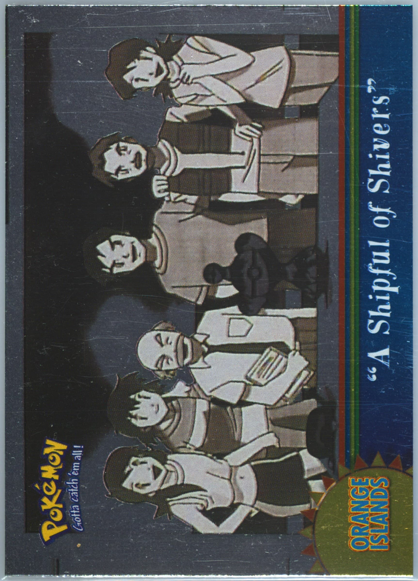 A Shipful of Shivers Foil (OR12) 2000 Topps Pokemon TV Animation Series 3 Orange Islands