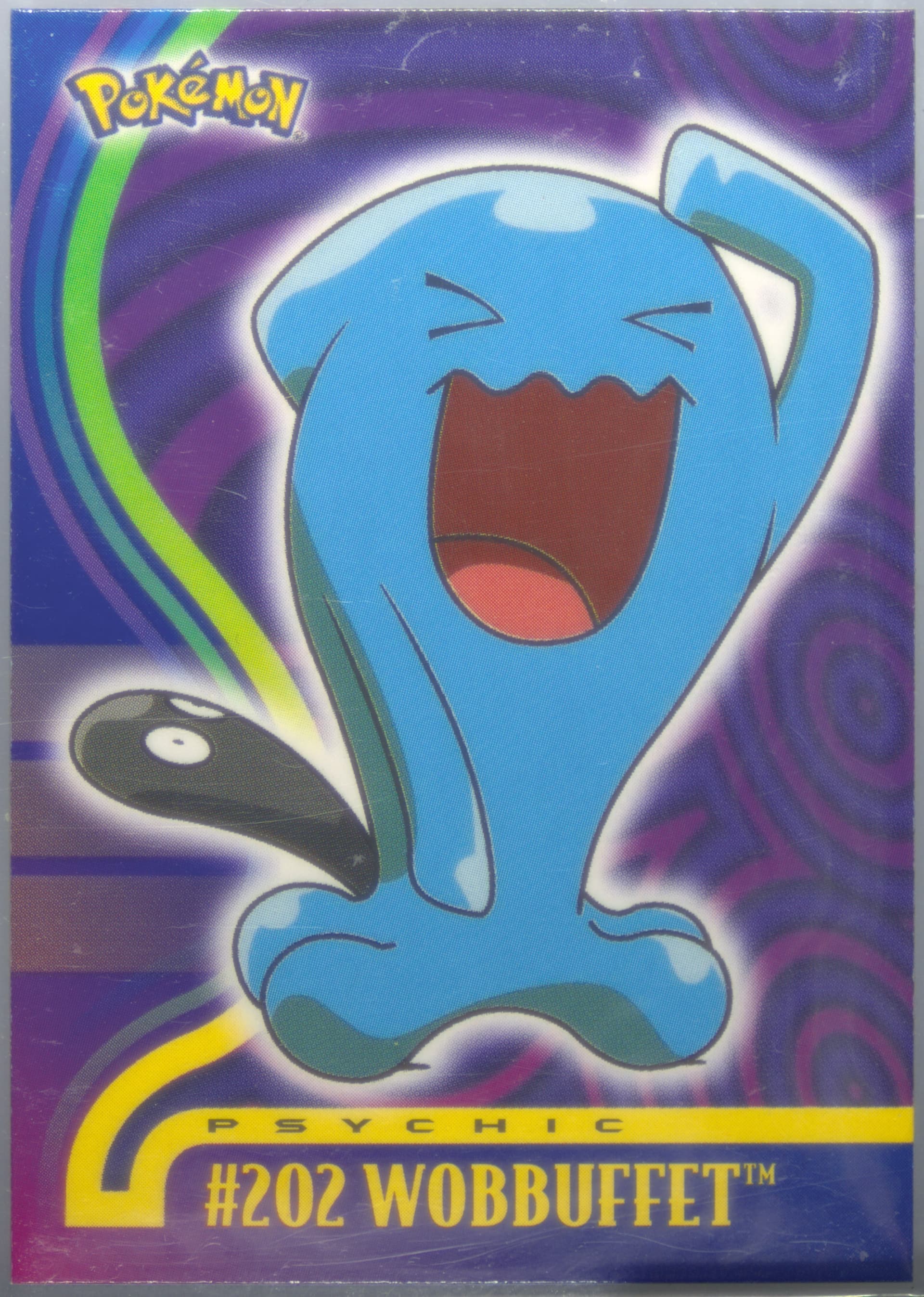Wobbuffet (202) 2001 Topps Pokemon Johto Series 1