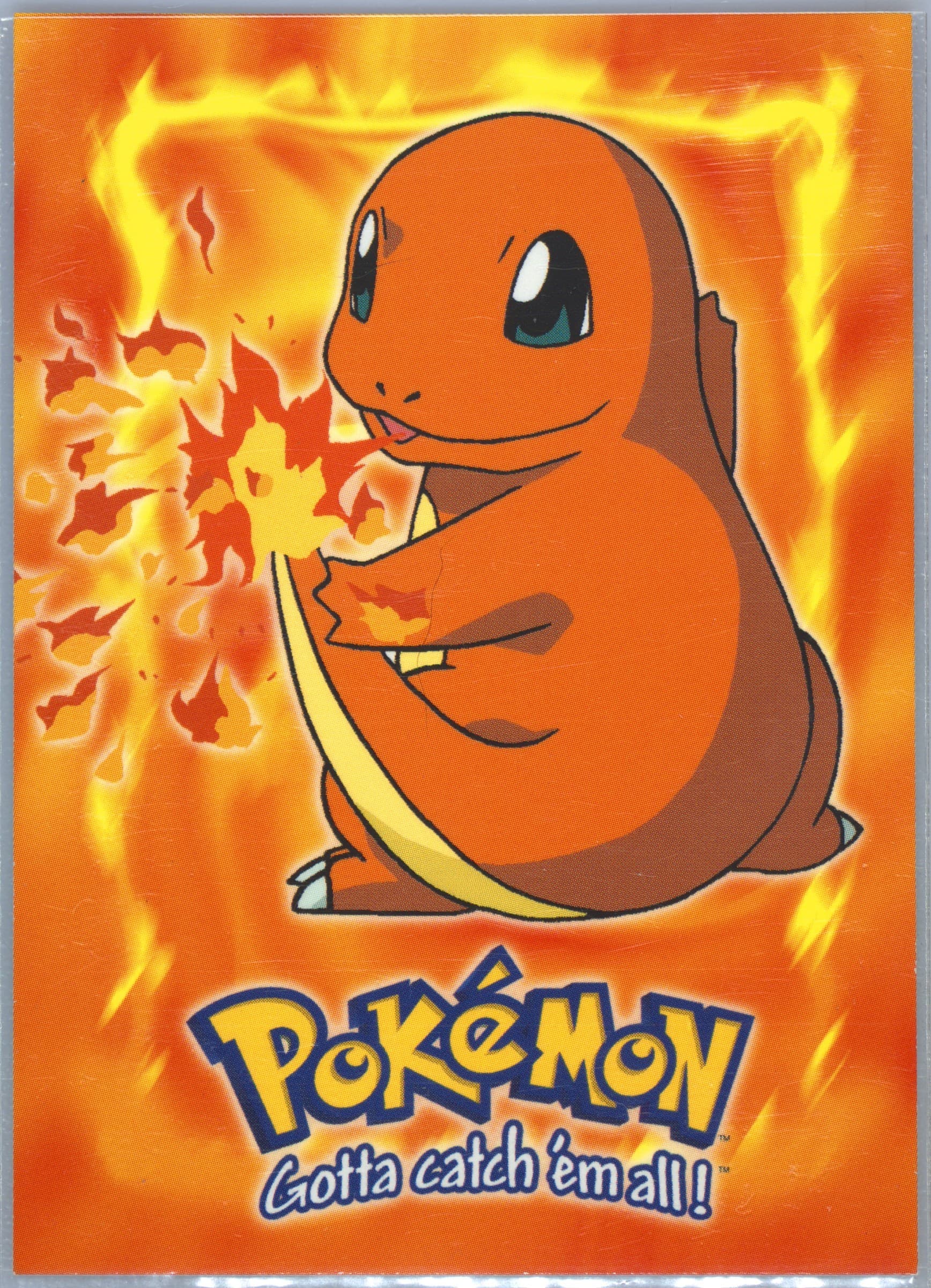 Charmander #4 (E4) 1999 Topps Pokemon the Movie Edt