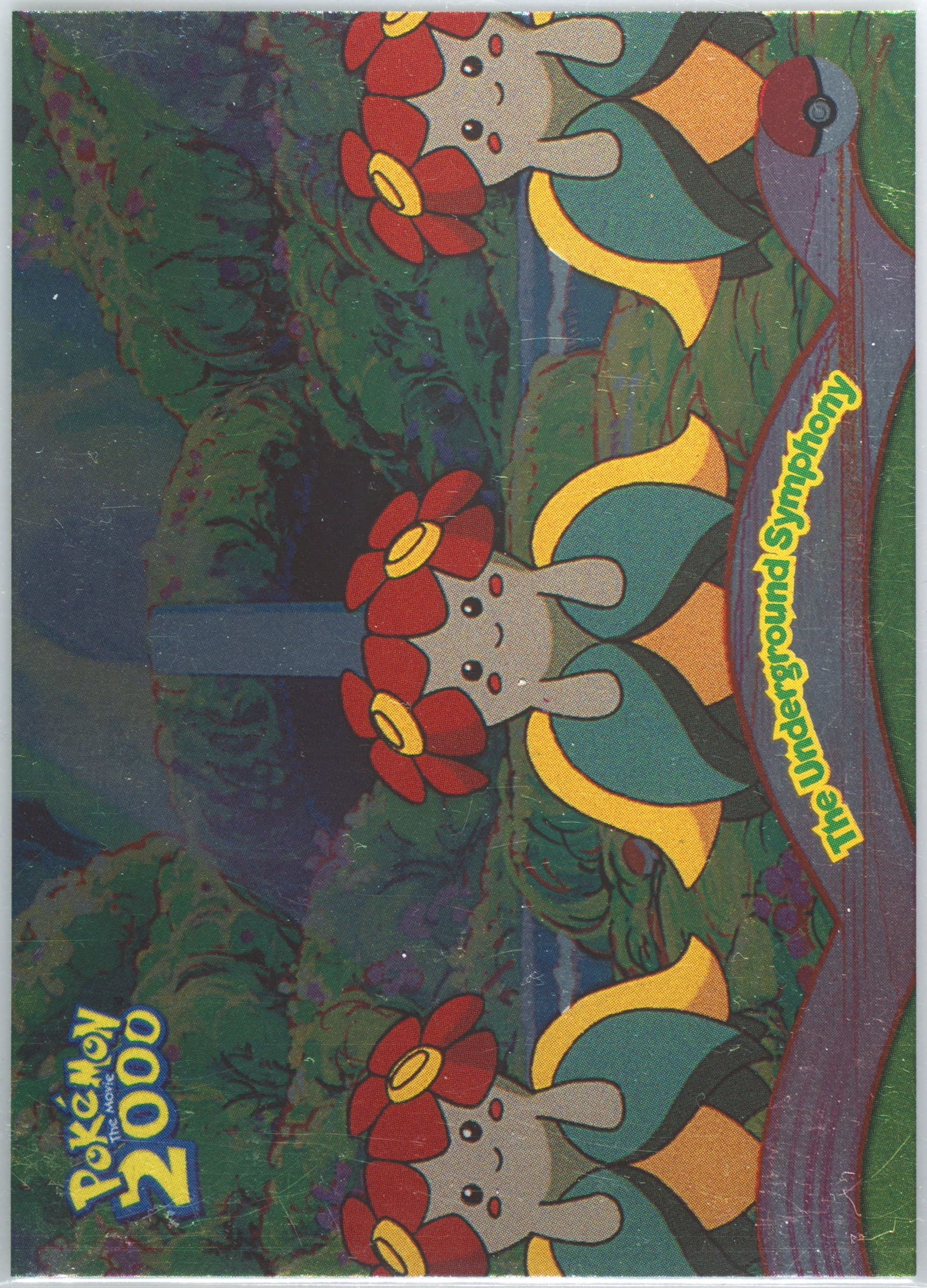 The Underground Symphony Foil (7) 2000 Topps Pokemon the Movie 2000