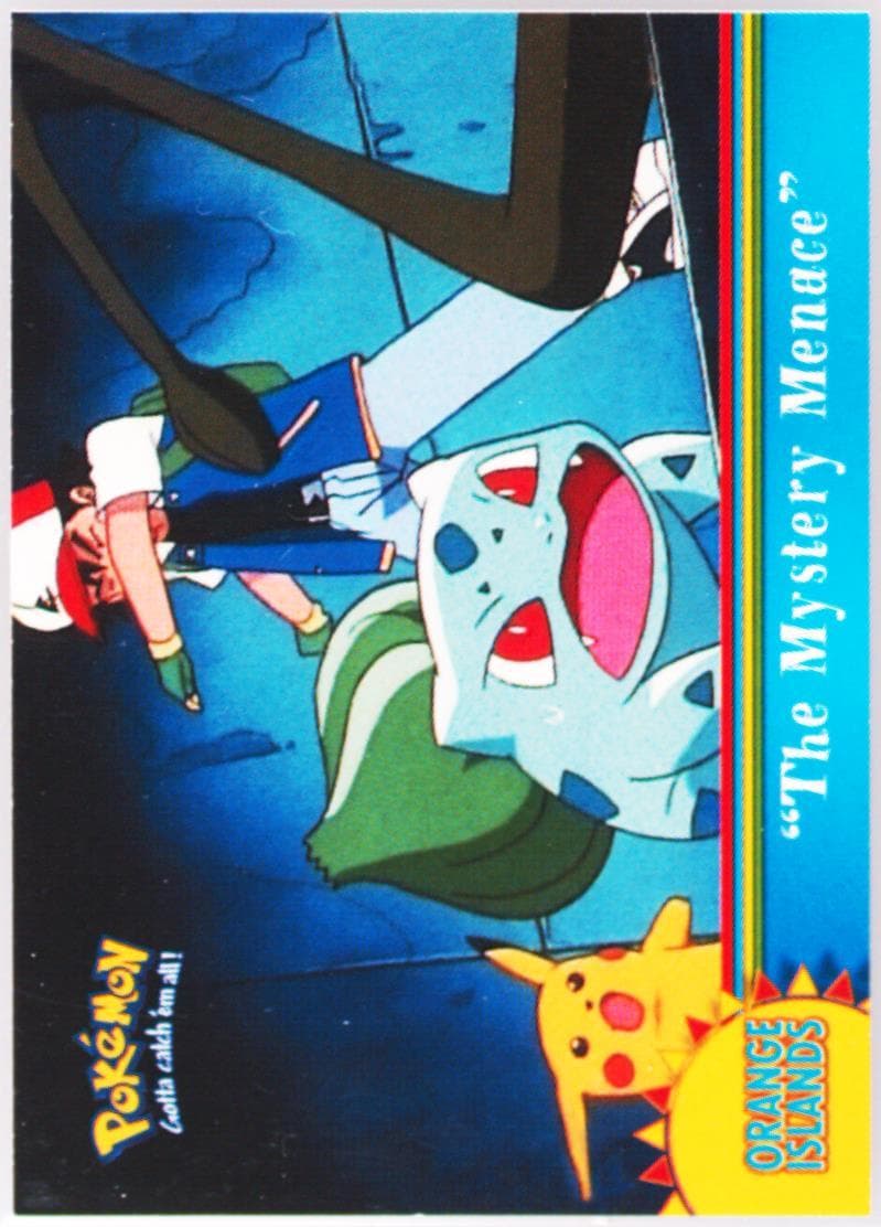 The Mystery Menace (OR19) 2000 Topps Pokemon TV Animation Series 3 Orange Islands