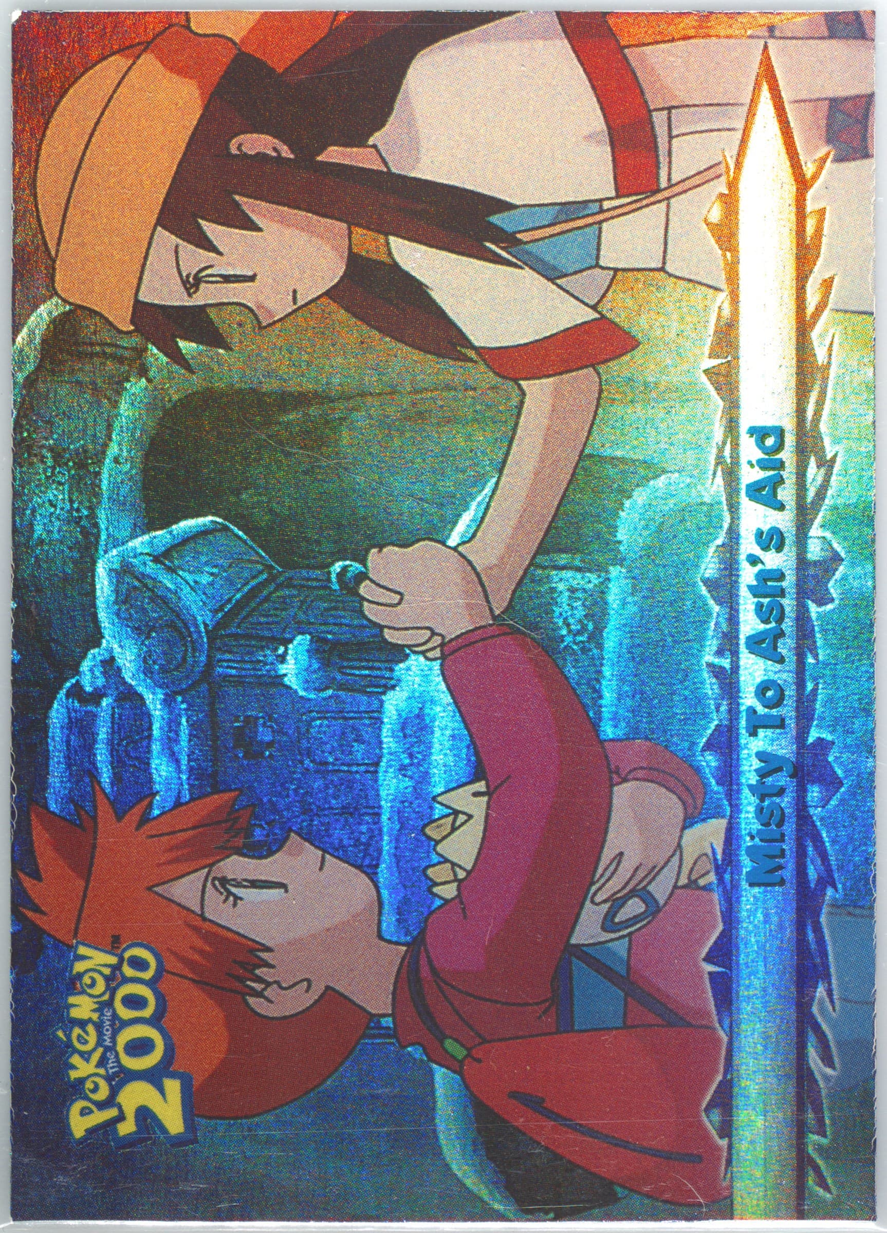 Misty to Ash's Aid Foil (59) 2000 Topps Pokemon the Movie 2000