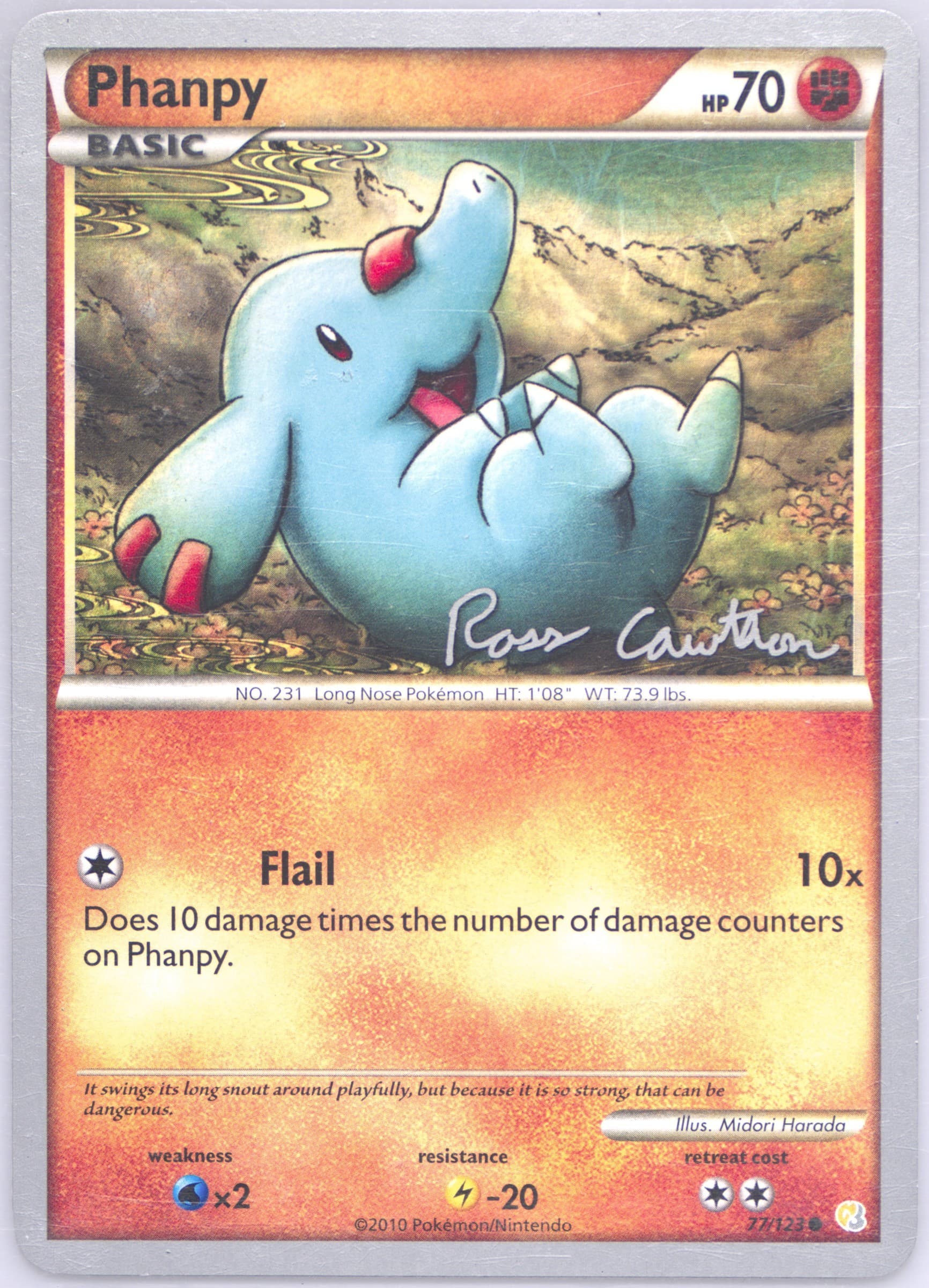 Phanpy The Truth (77) 2011 Pokemon World Championships Promo