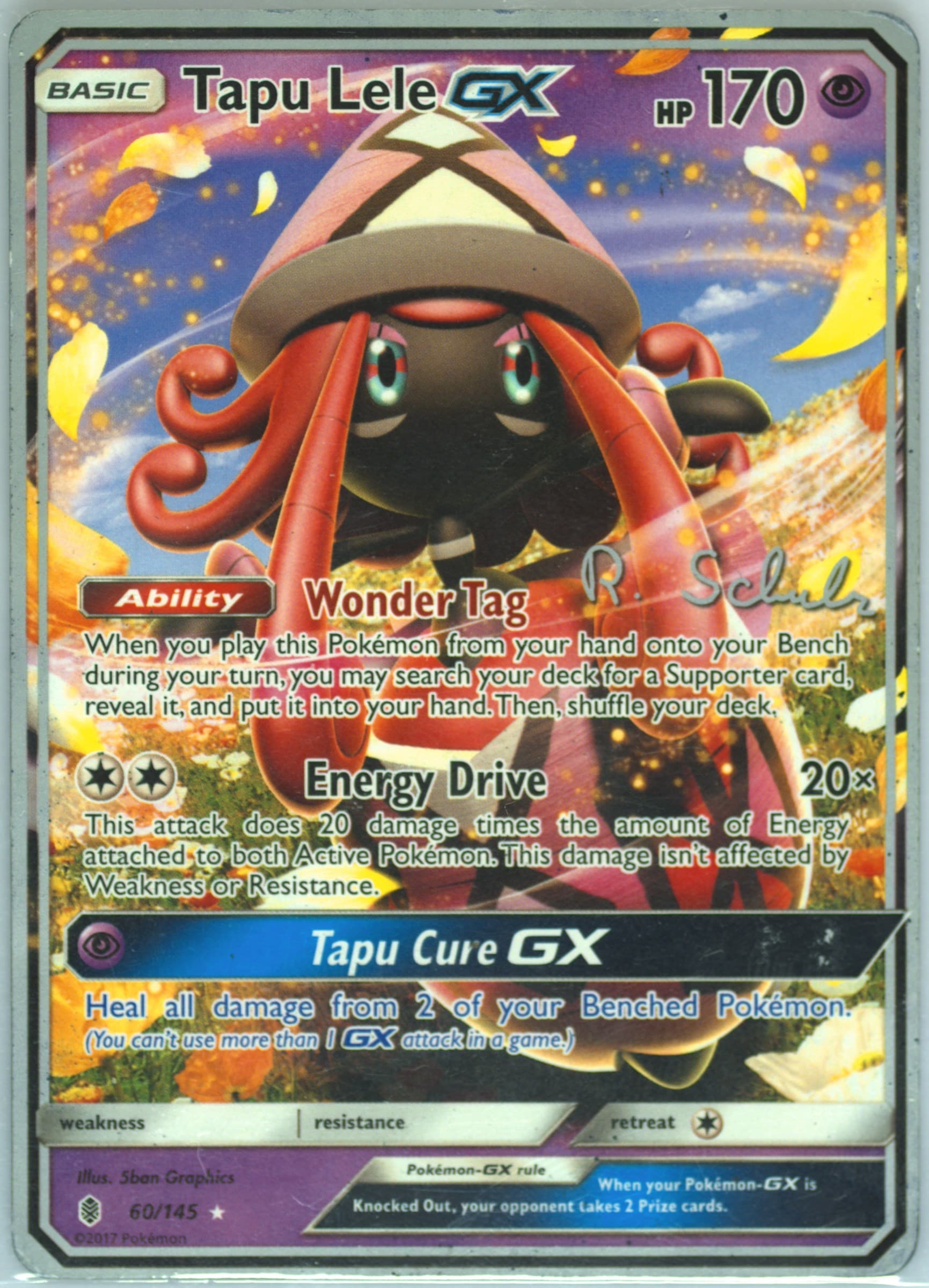 Tapu Lele GX Victory Map (60) 2018 Pokemon World Championship Promo