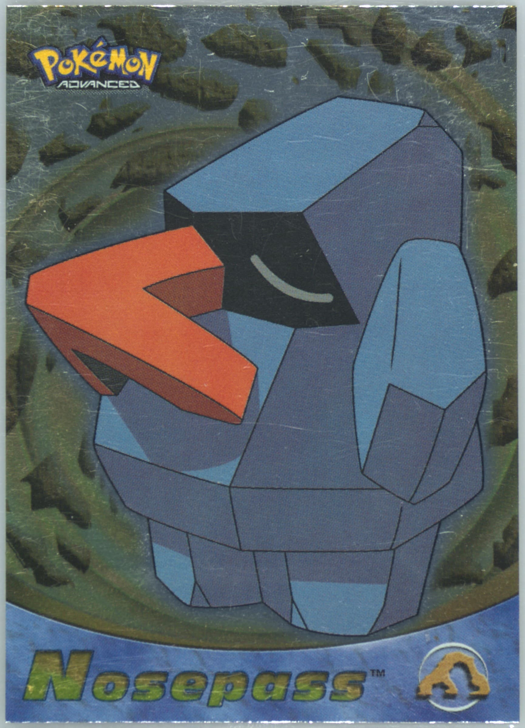 Nosepass Foil (59) 2003 Topps Pokemon Advanced