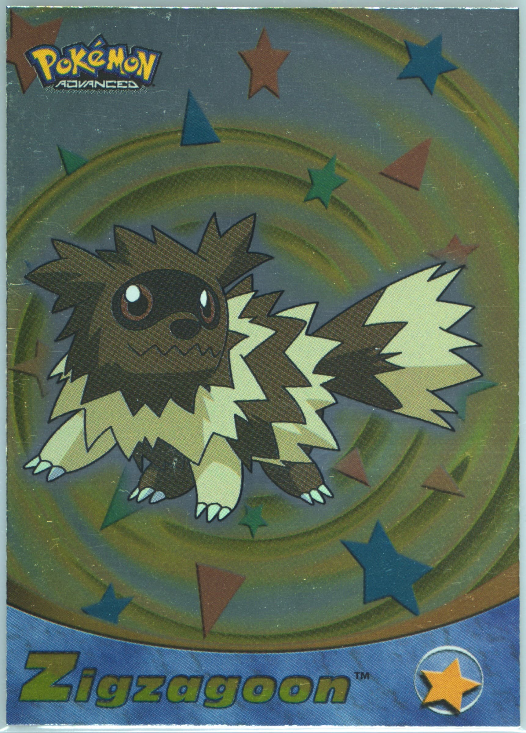 Zigzagoon Foil (89) 2003 Topps Pokemon Advanced
