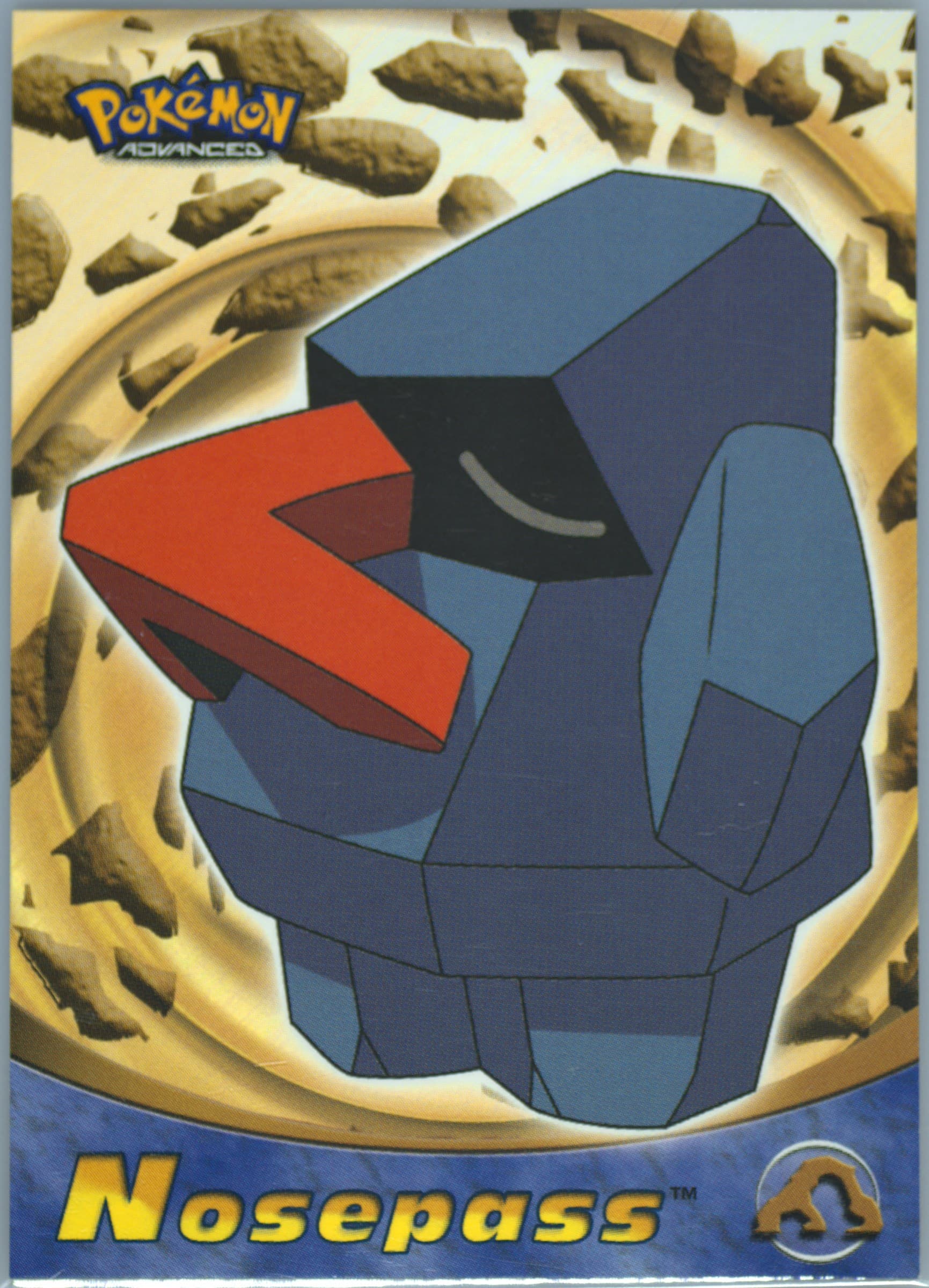 Nosepass (59) 2003 Topps Pokemon Advanced