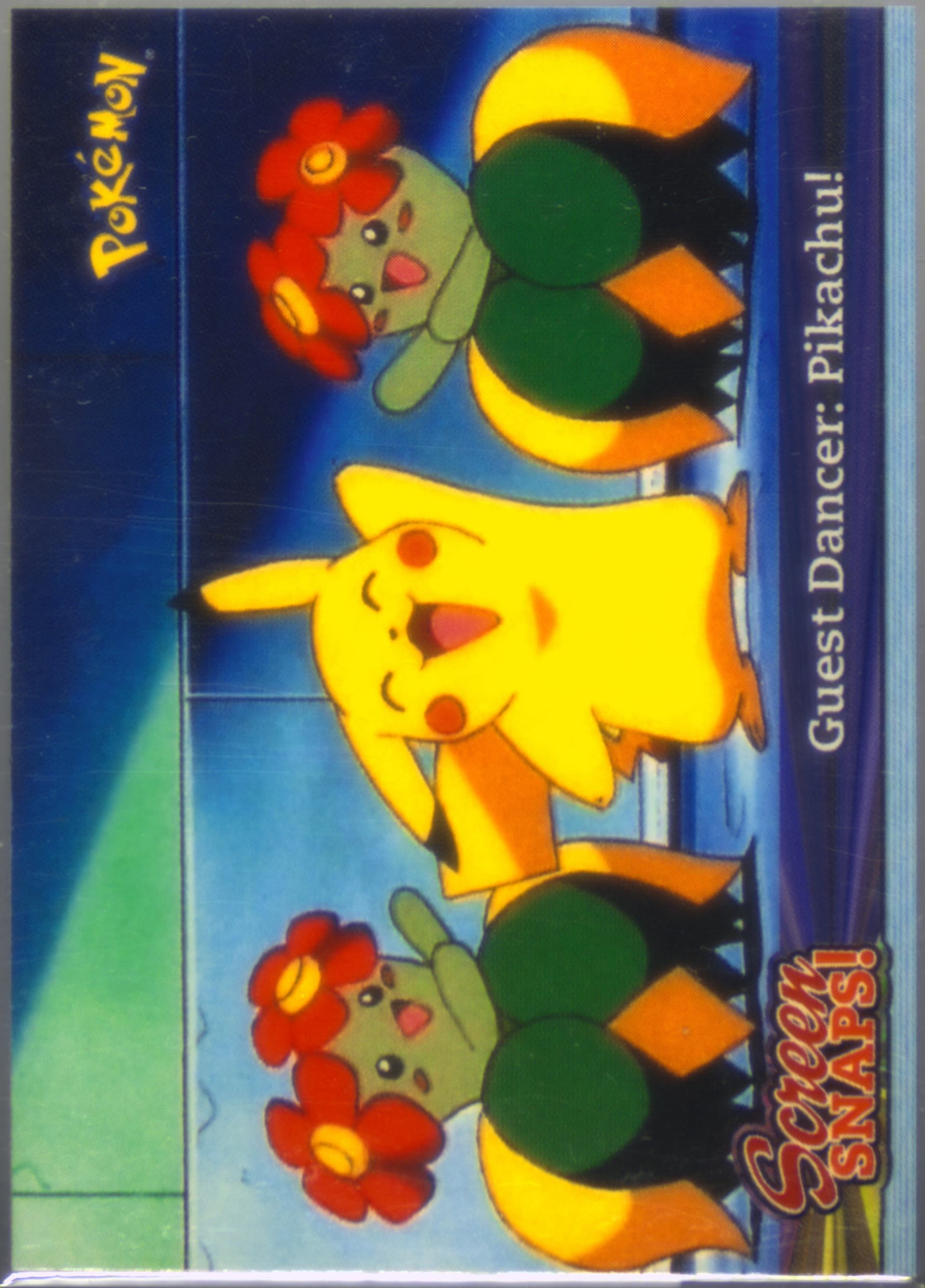 Guest Dancer: Pikachu! (13) 2001 Topps Pokemon Johto Series 1 Screen Snaps!
