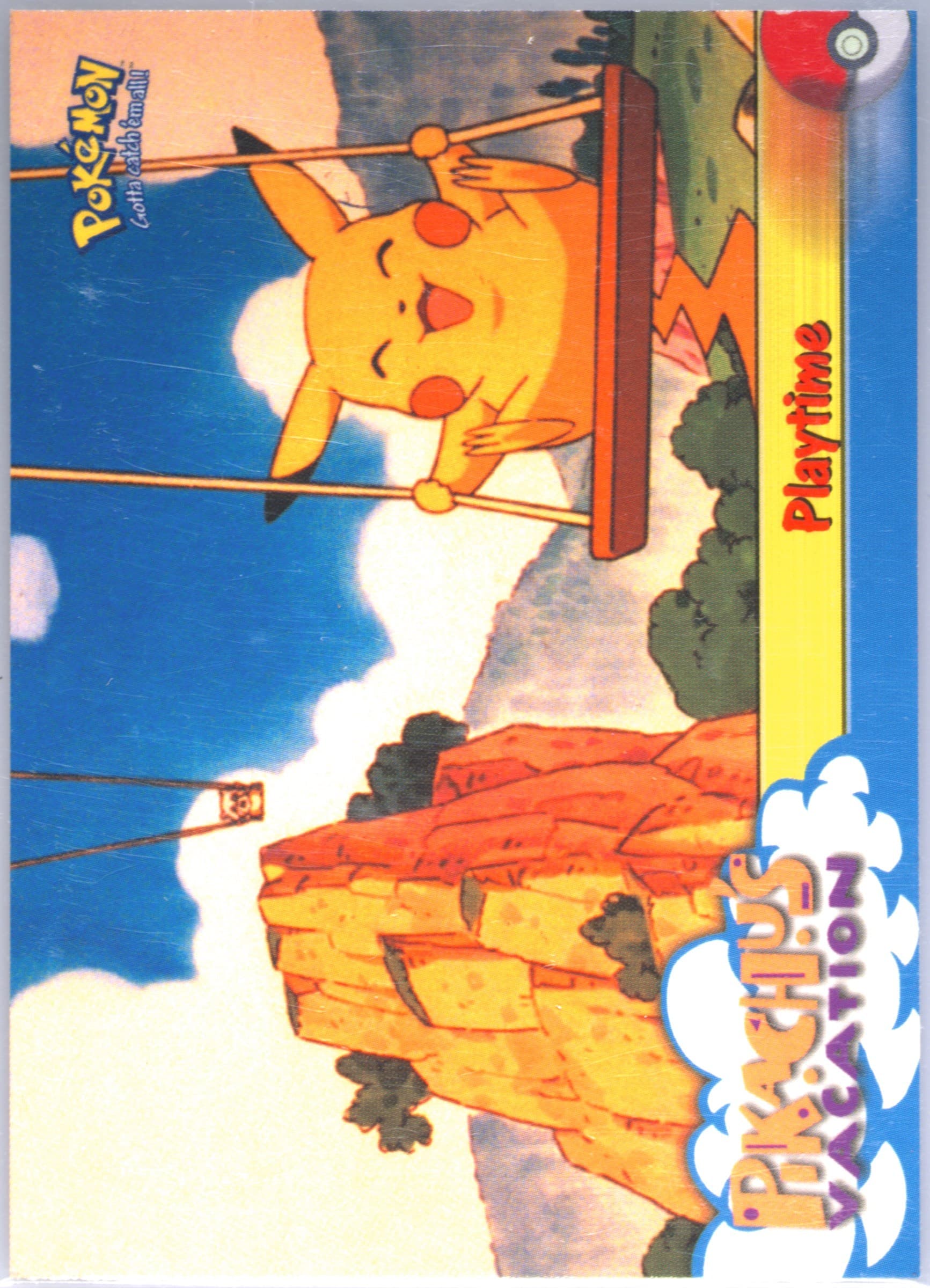 Movie Edition Playtime-Corrected (57) 1999 Topps Pokemon the Movie Edt