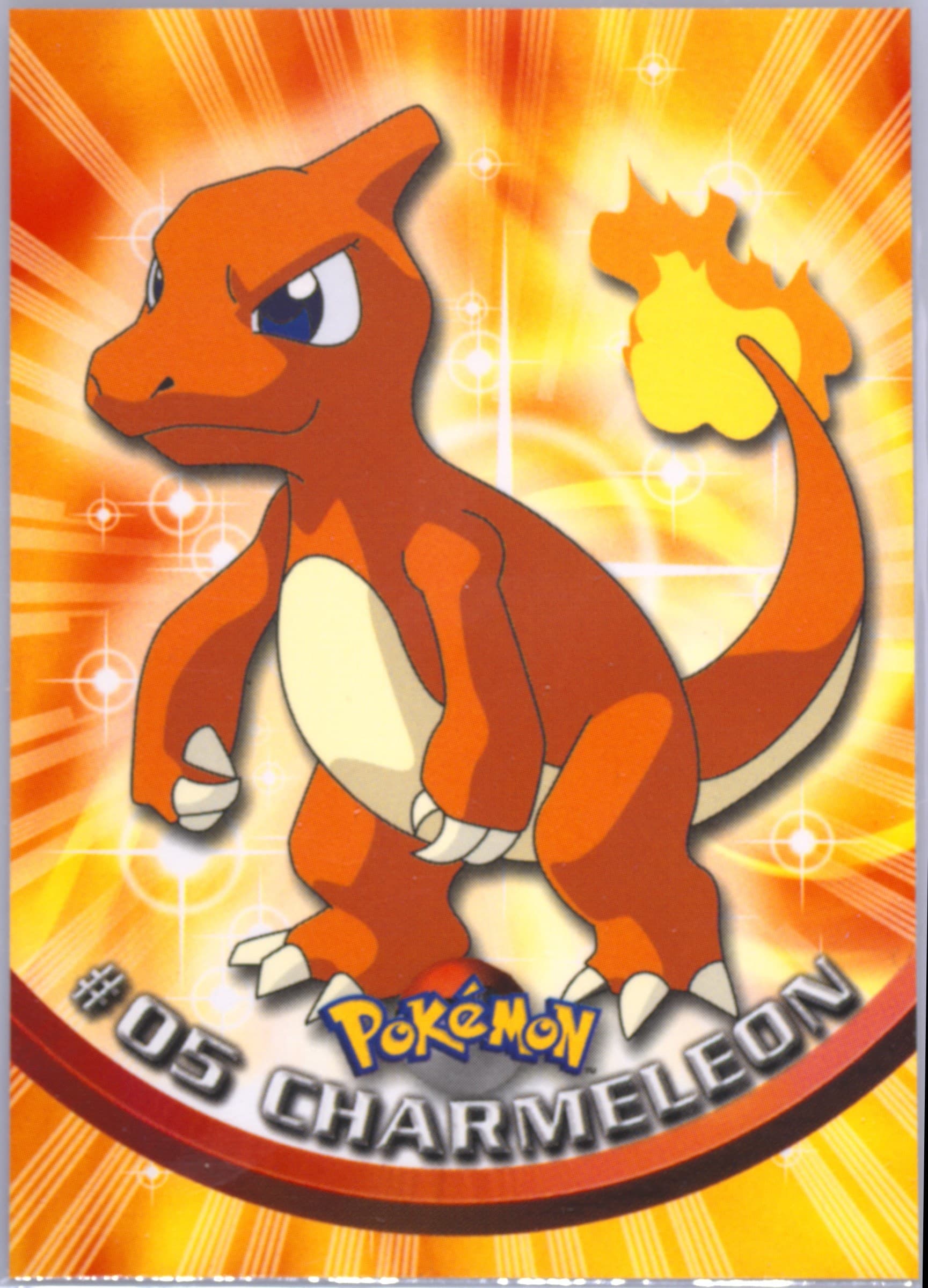 Charmeleon Italian (5) 1999 Topps Pokemon TV