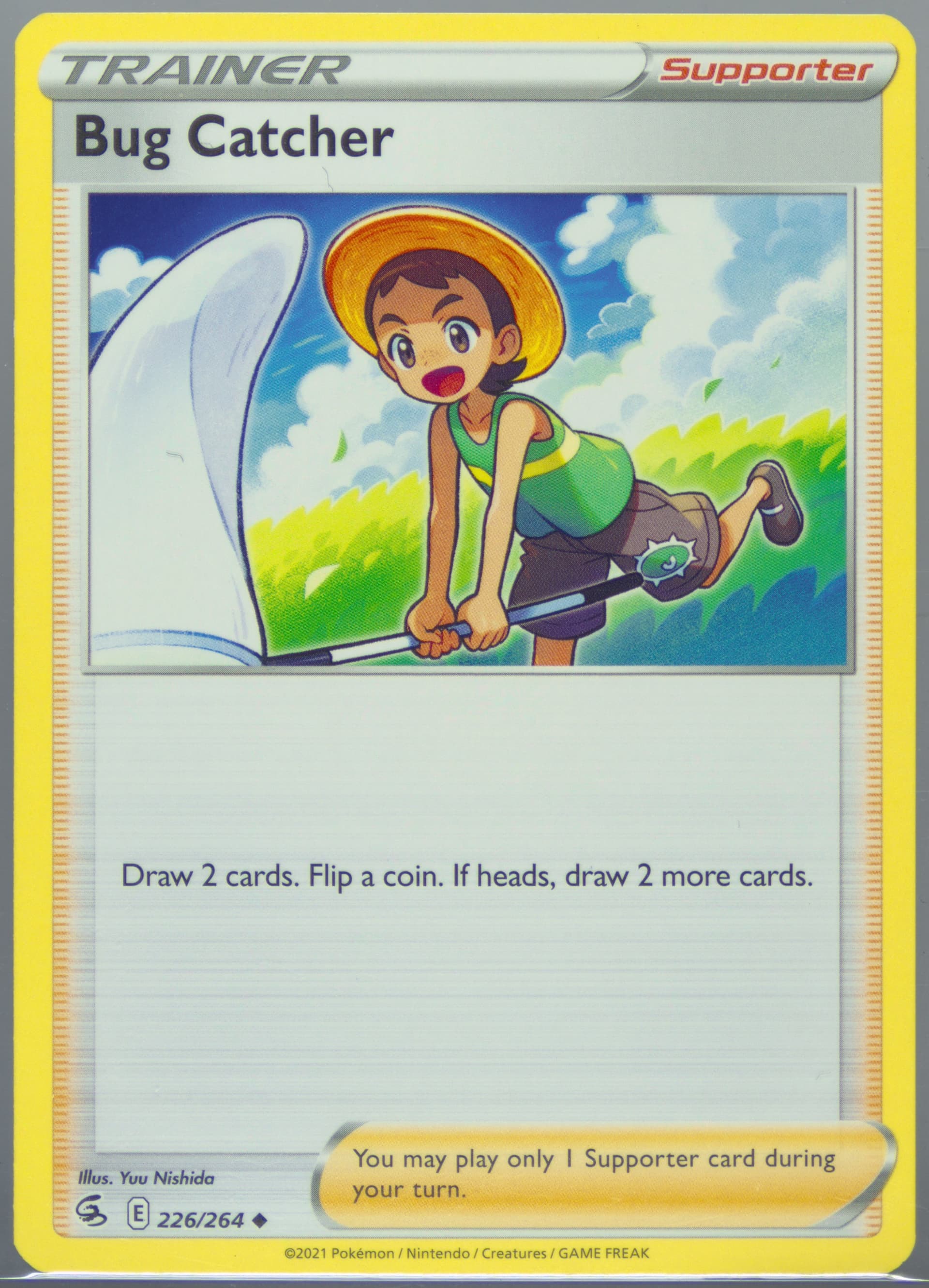 Bug Catcher (226) 2021 Pokemon Sword & Shield Fusion Strike