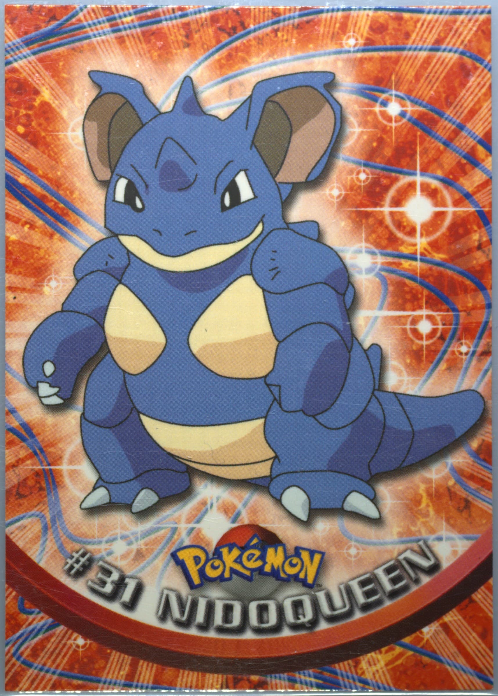 Nidoqueen United Kingdom (31) 1999 Topps Pokemon TV