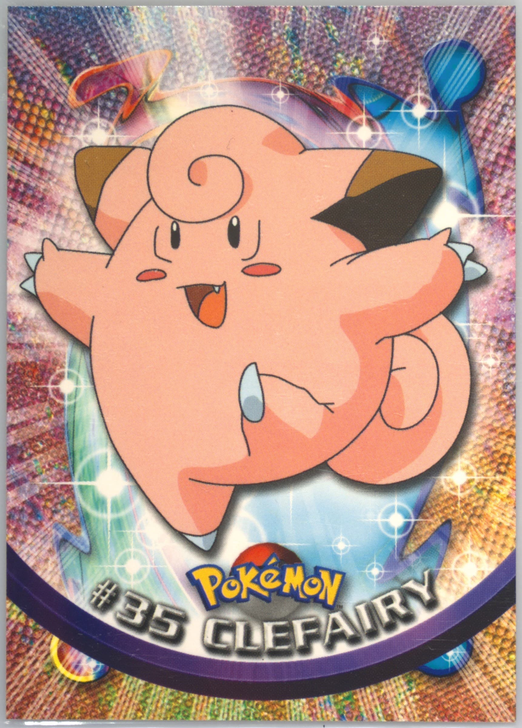 Clefairy United Kingdom (35) 1999 Topps Pokemon TV