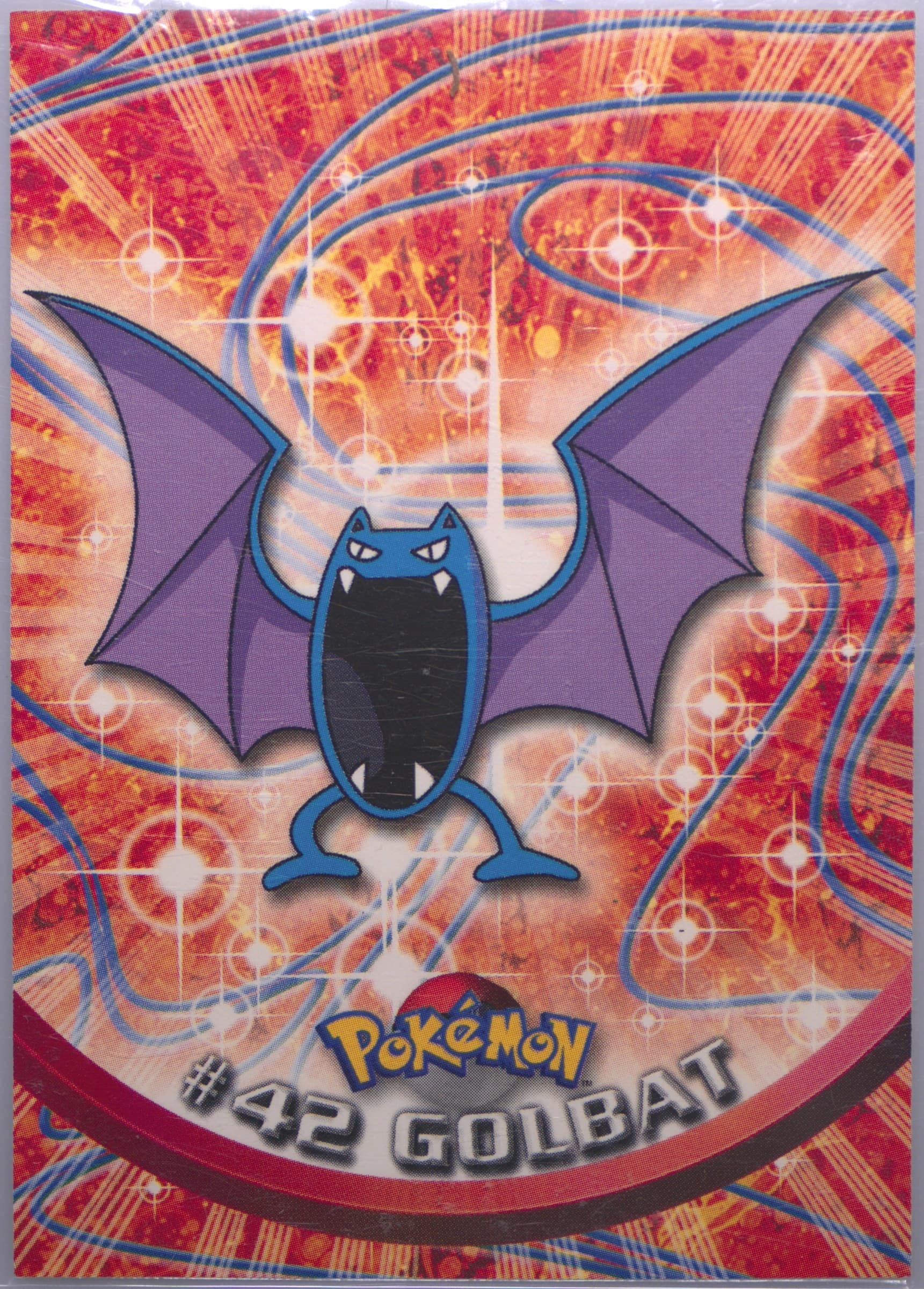 Golbat United Kingdom (42) 1999 Topps Pokemon TV