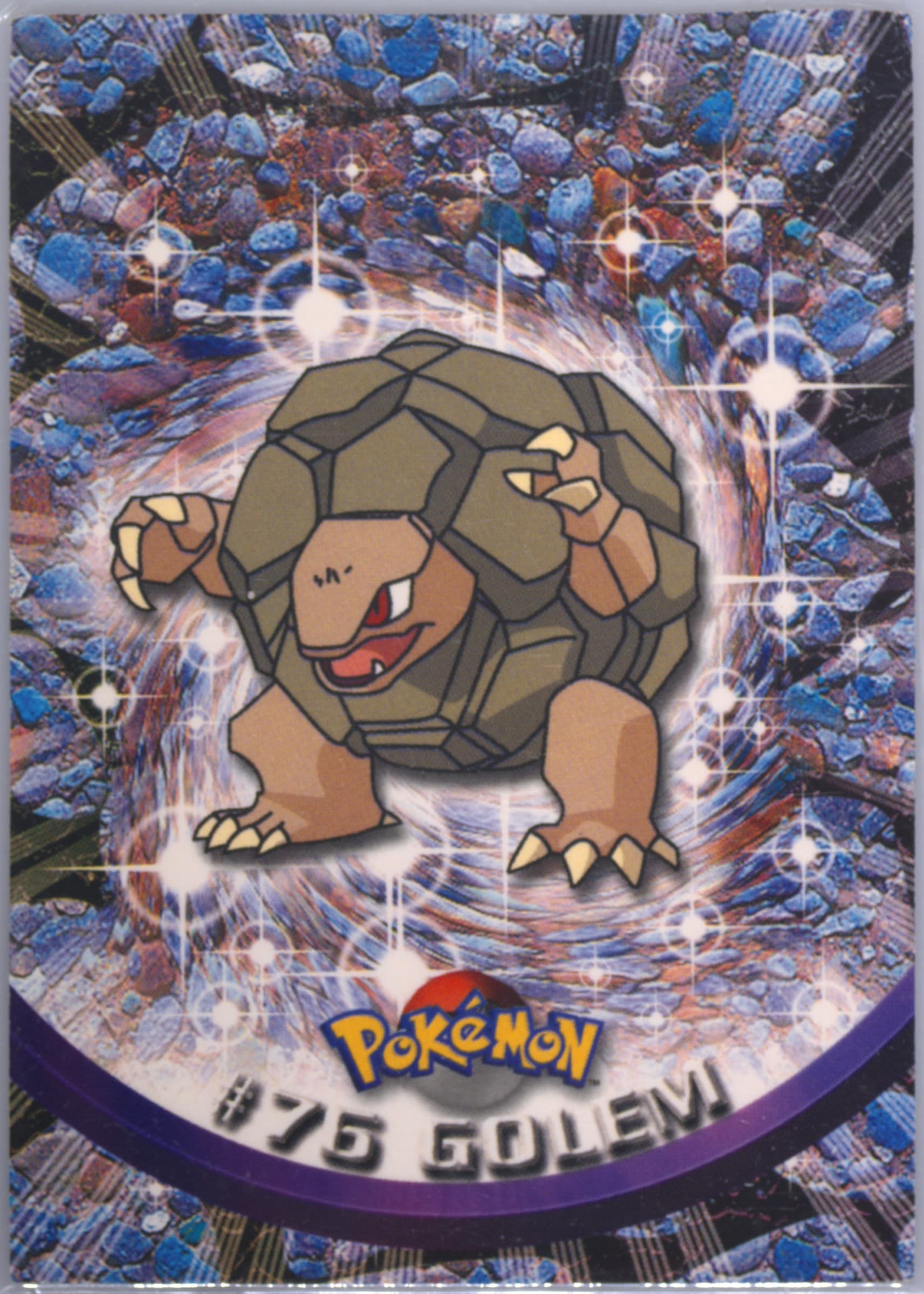 Golem United Kingdom (76) 1999 Topps Pokemon TV