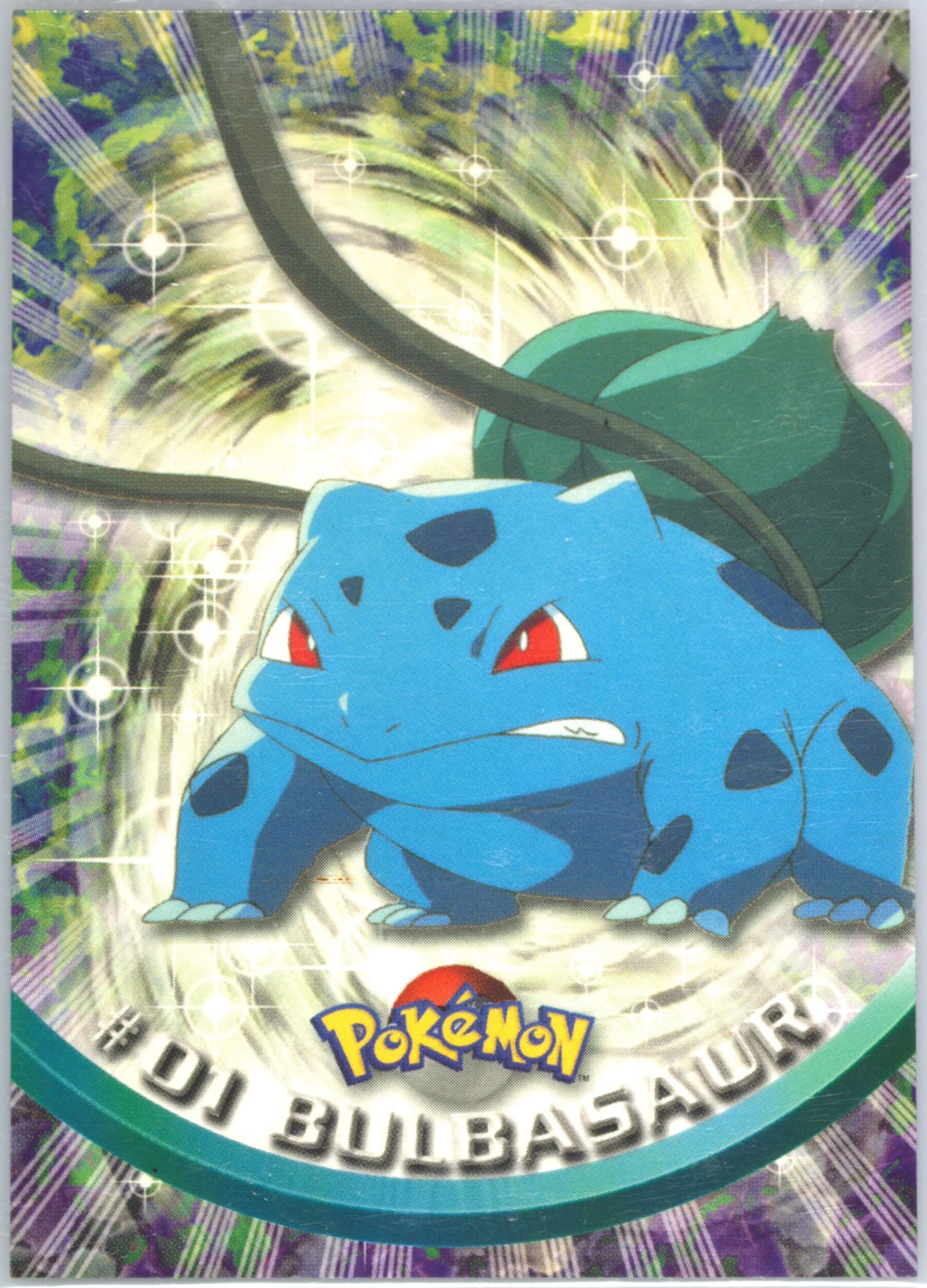 Bulbasaur United Kingdom (1) 1999 Topps Pokemon TV