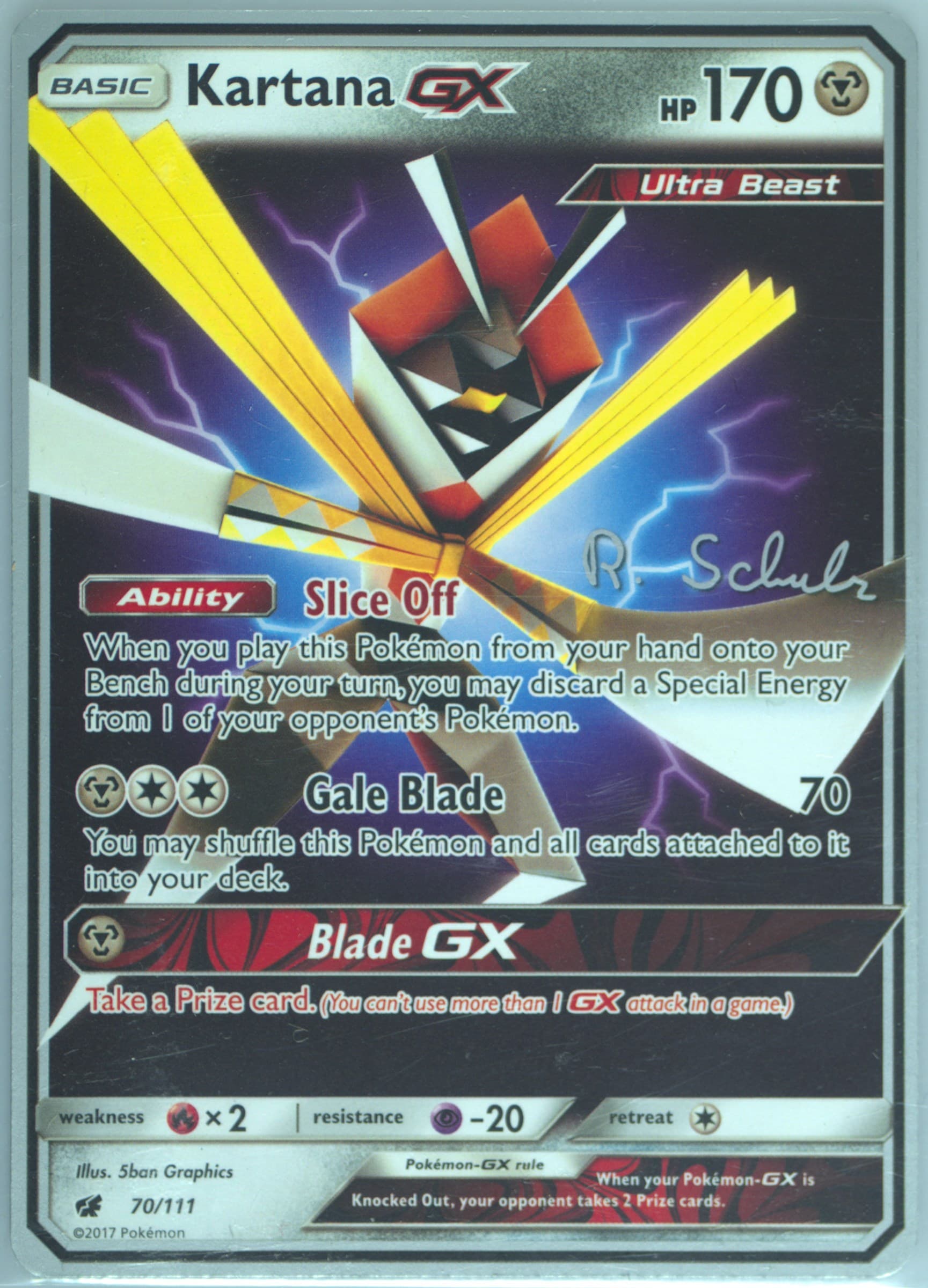 Kartana GX Victory Map (70) 2018 Pokemon World Championship Promo