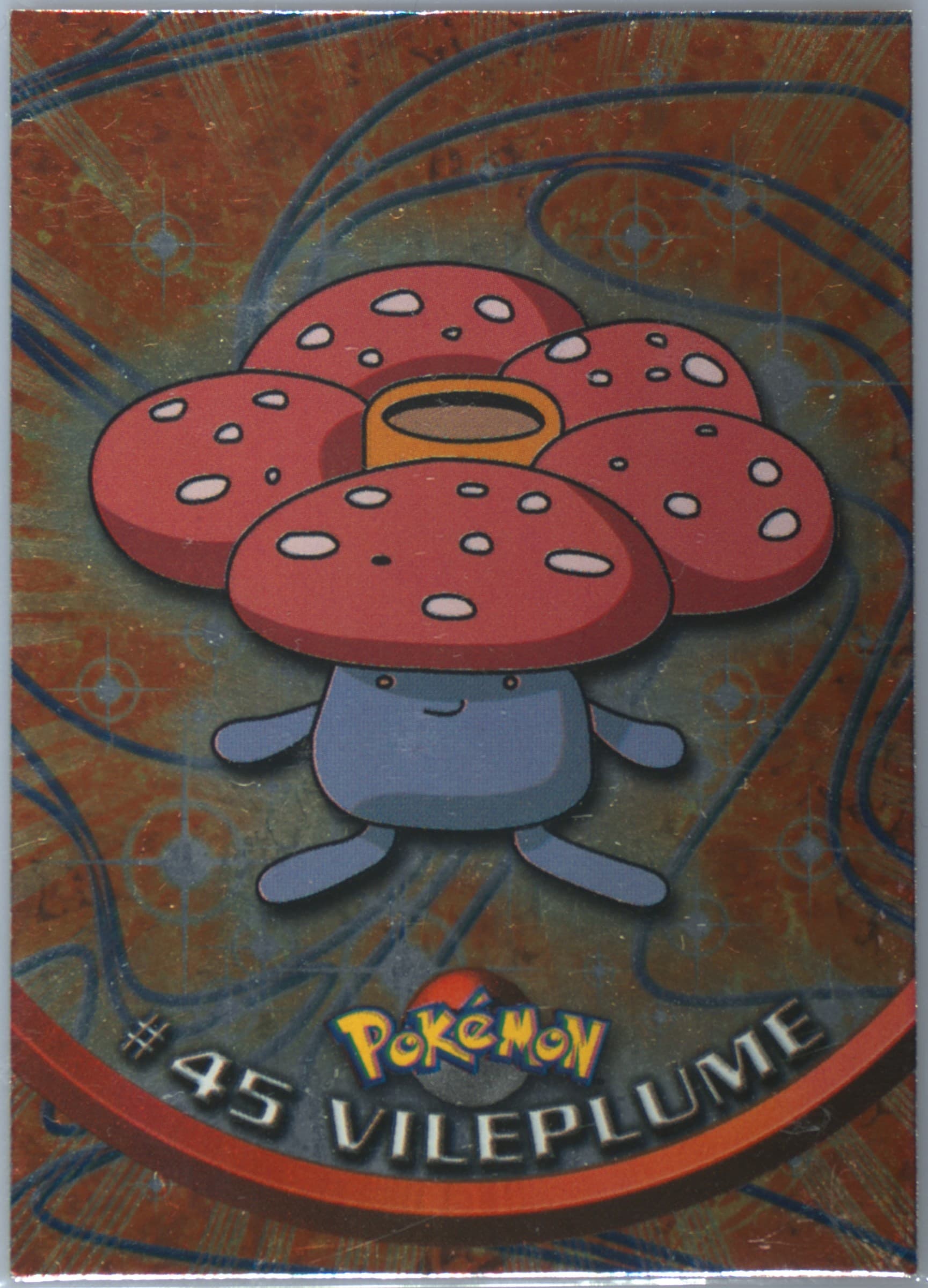 Vileplume Foil-United Kingdom (45) 1999 Topps Pokemon TV