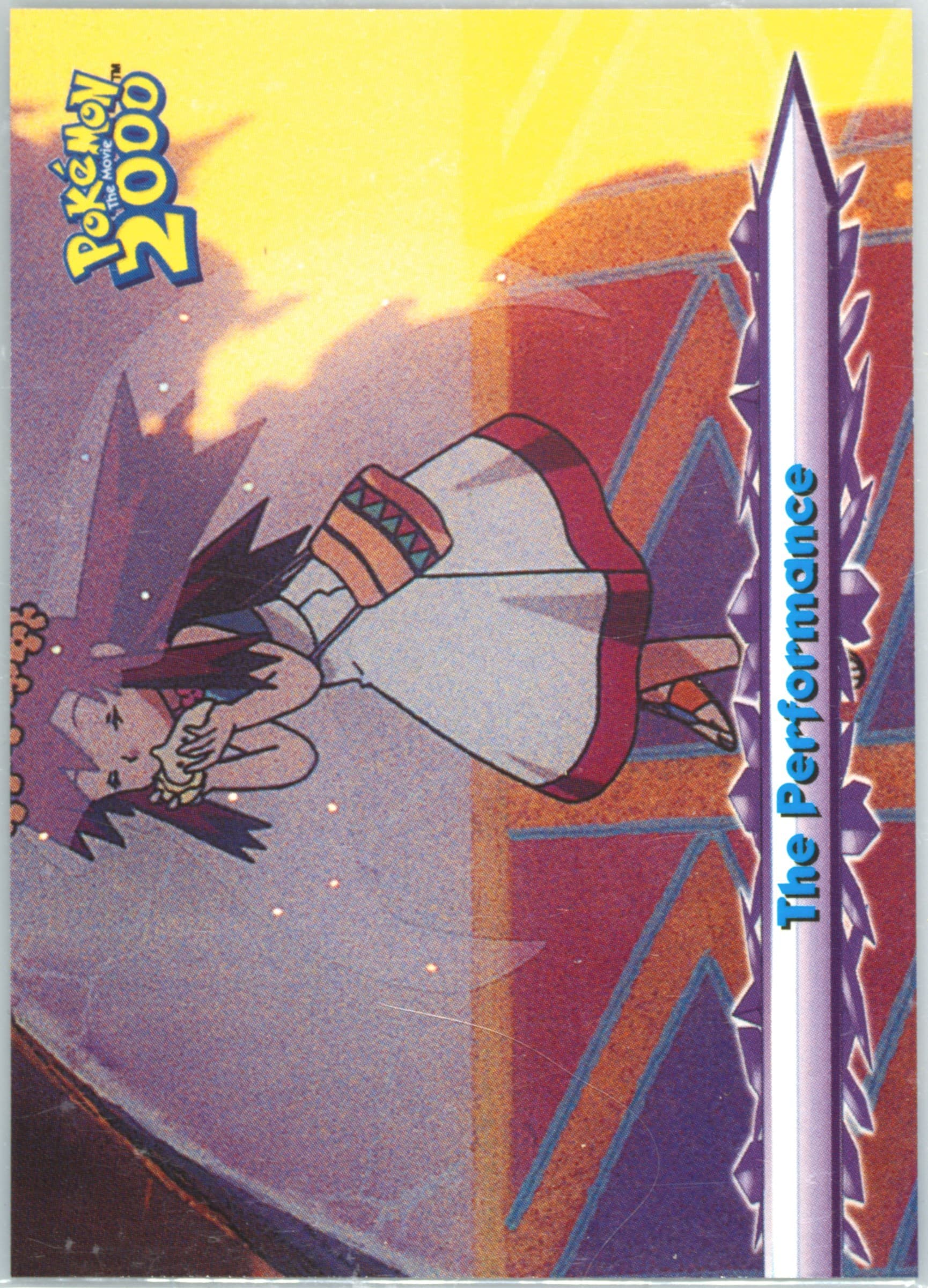 The Performance (25) 2000 Topps Pokemon the Movie 2000