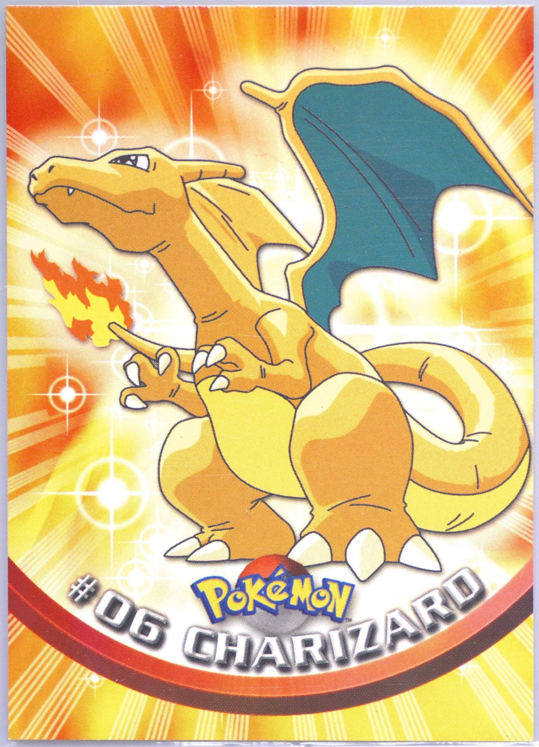Charizard Spanish (6) 1999 Topps Pokemon TV
