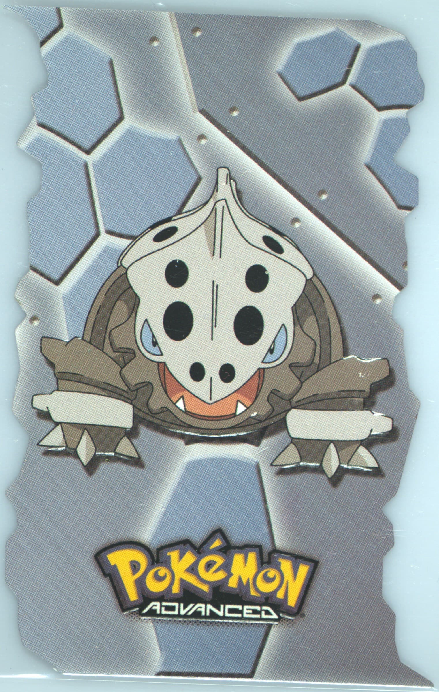 Lairon (17) 2003 Topps Pokemon Advanced Embossed Evolution