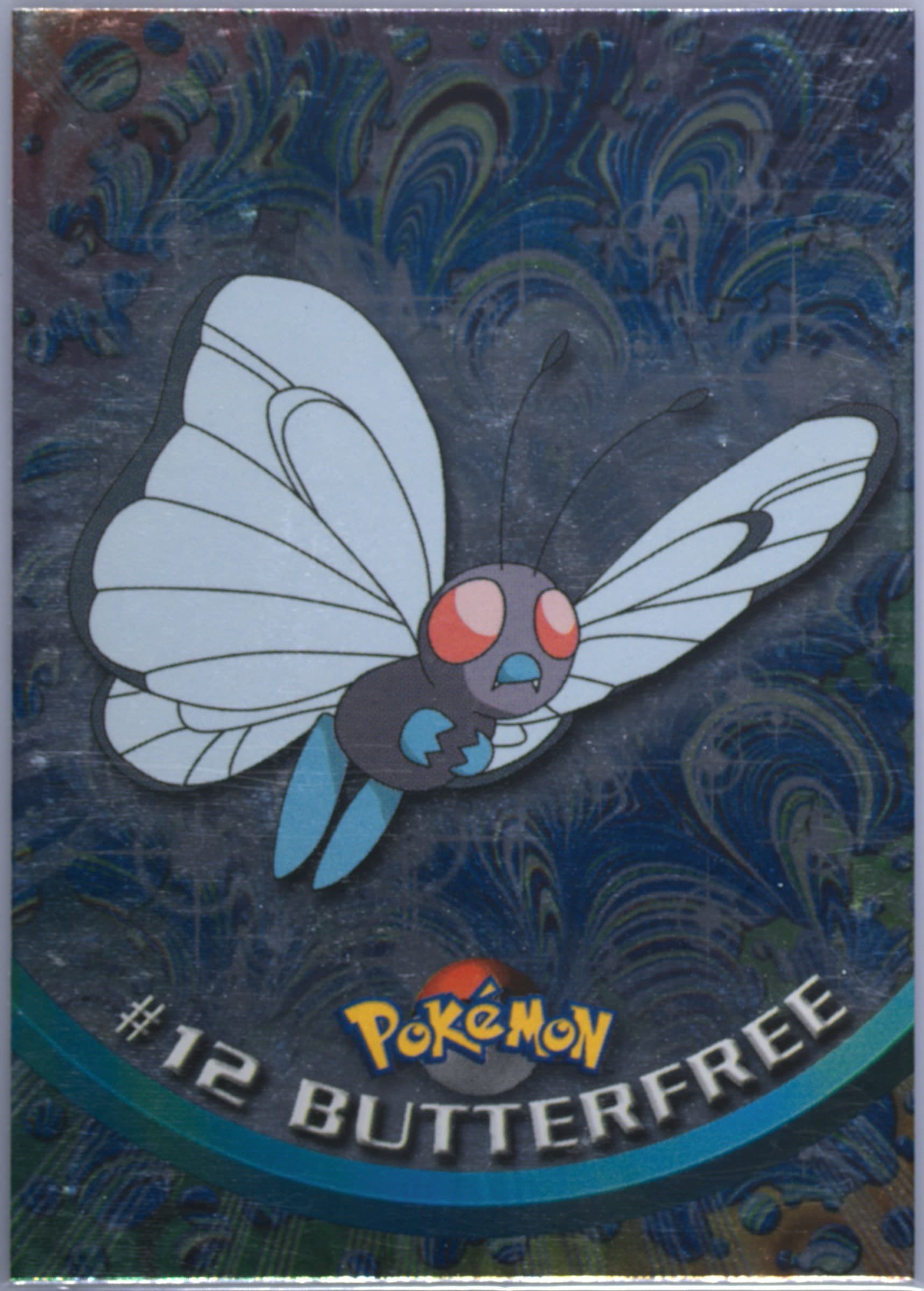 Butterfree Foil-United Kingdom (12) 1999 Topps Pokemon TV