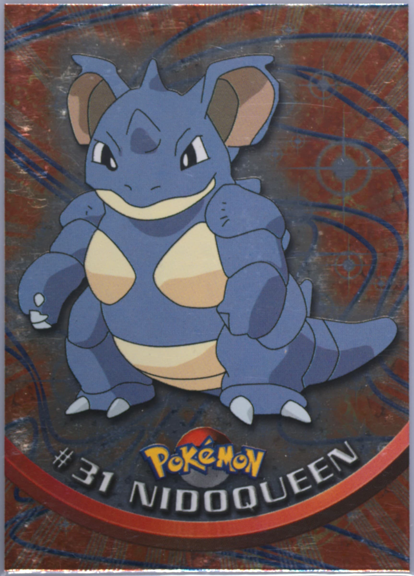 Nidoqueen Foil-United Kingdom (31) 1999 Topps Pokemon TV