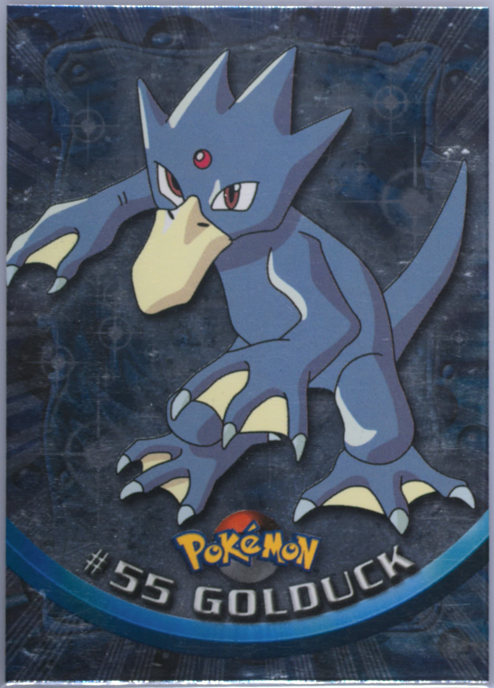 Golduck Foil-United Kingdom (55) 1999 Topps Pokemon TV