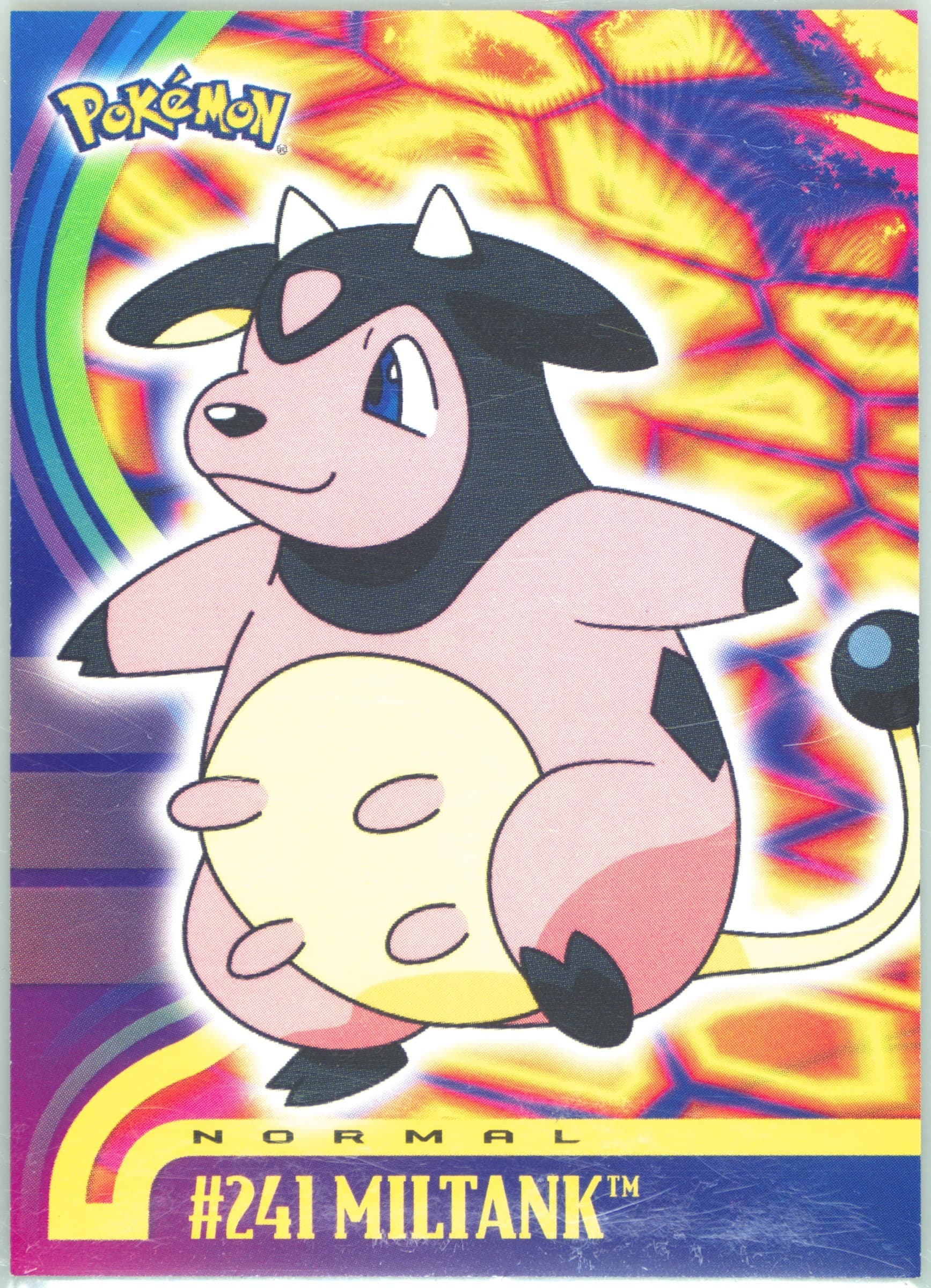 Miltank (241) 2001 Topps Pokemon Johto Series 1
