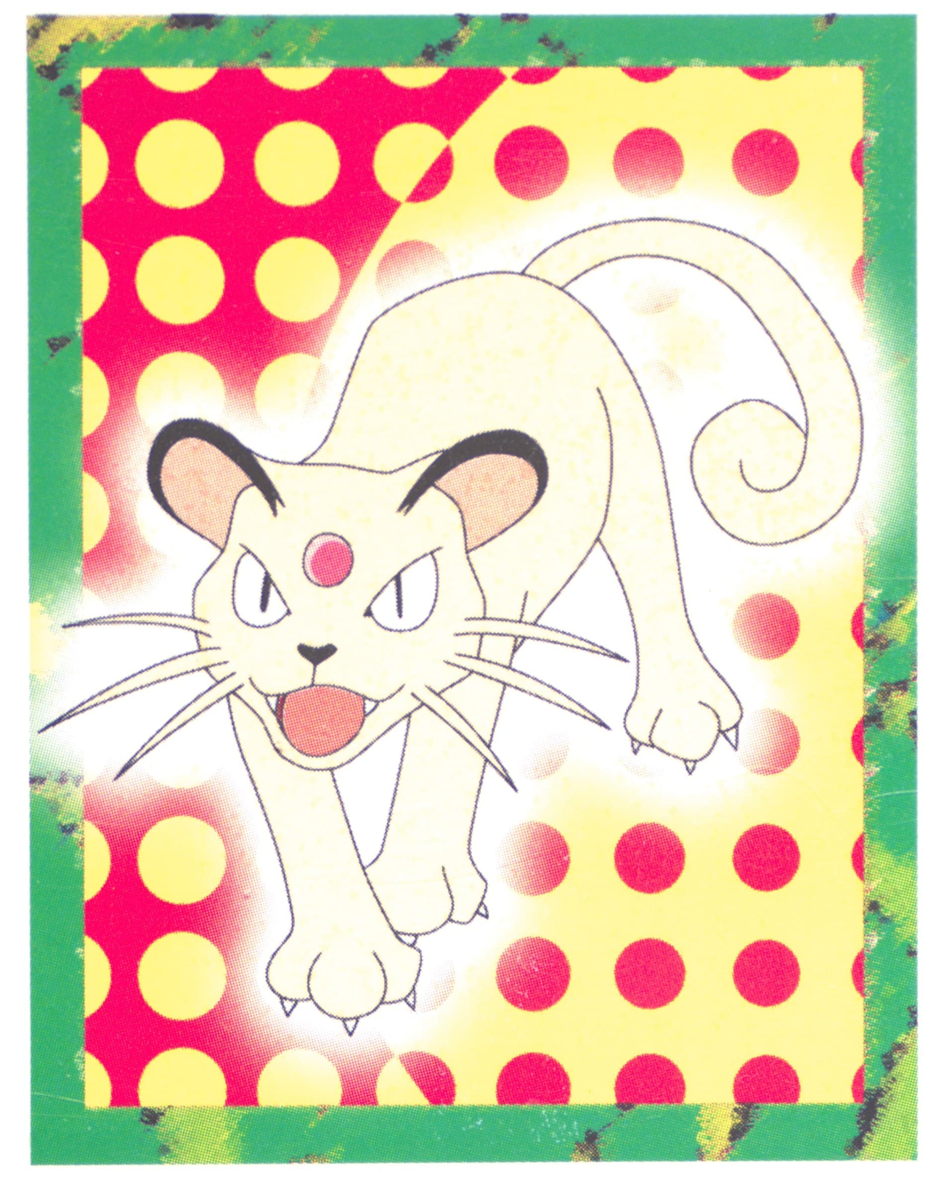 Persian (53) 1999 Merlin Pokemon