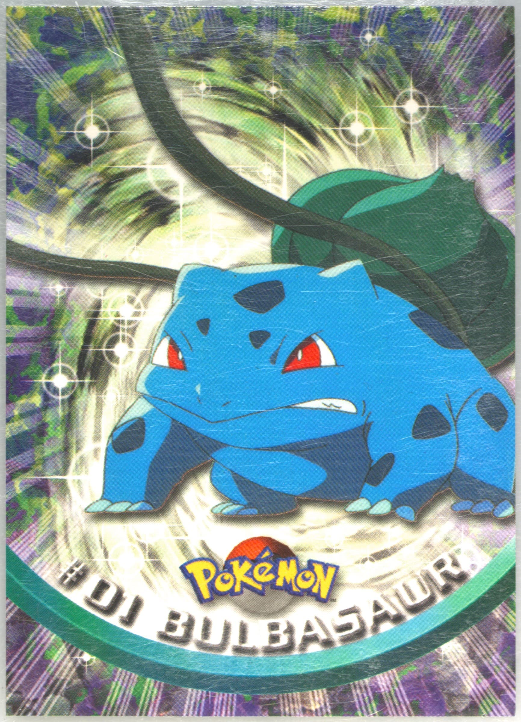 Bulbasaur Italian (1) 1999 Topps Pokemon TV