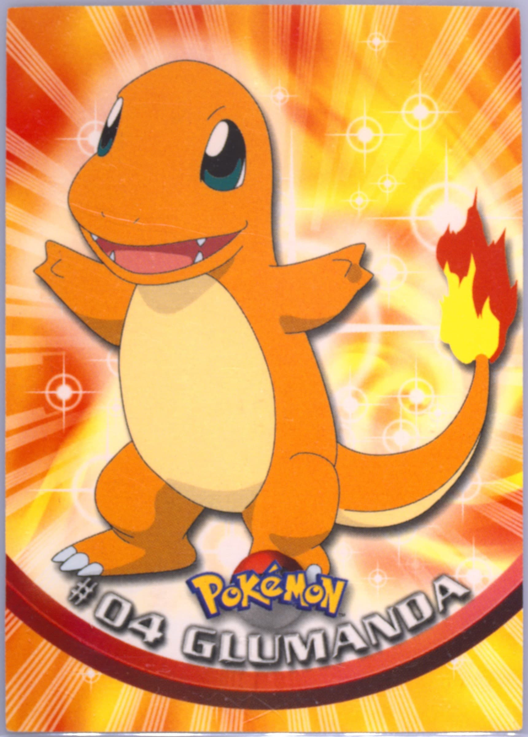 Glumanda German (4) 1999 Topps Pokemon TV