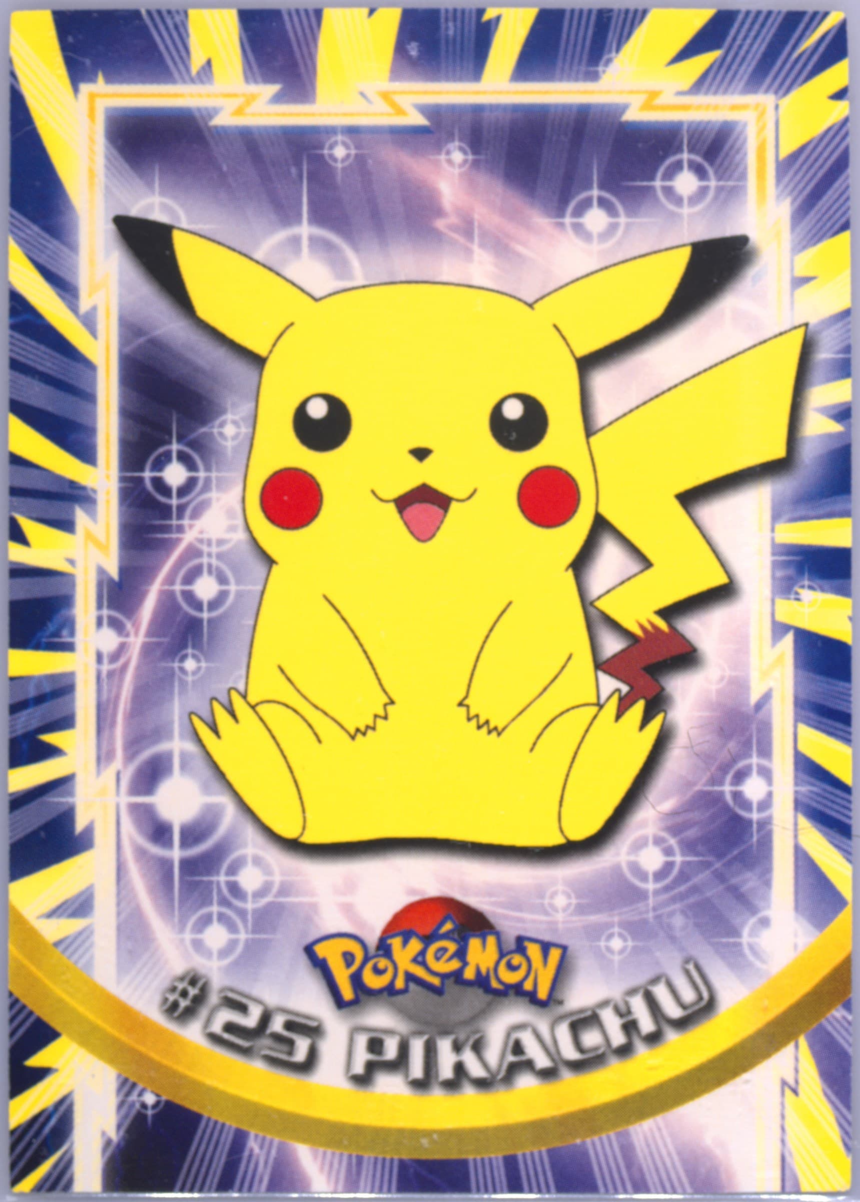Pikachu German (25) 1999 Topps Pokemon TV