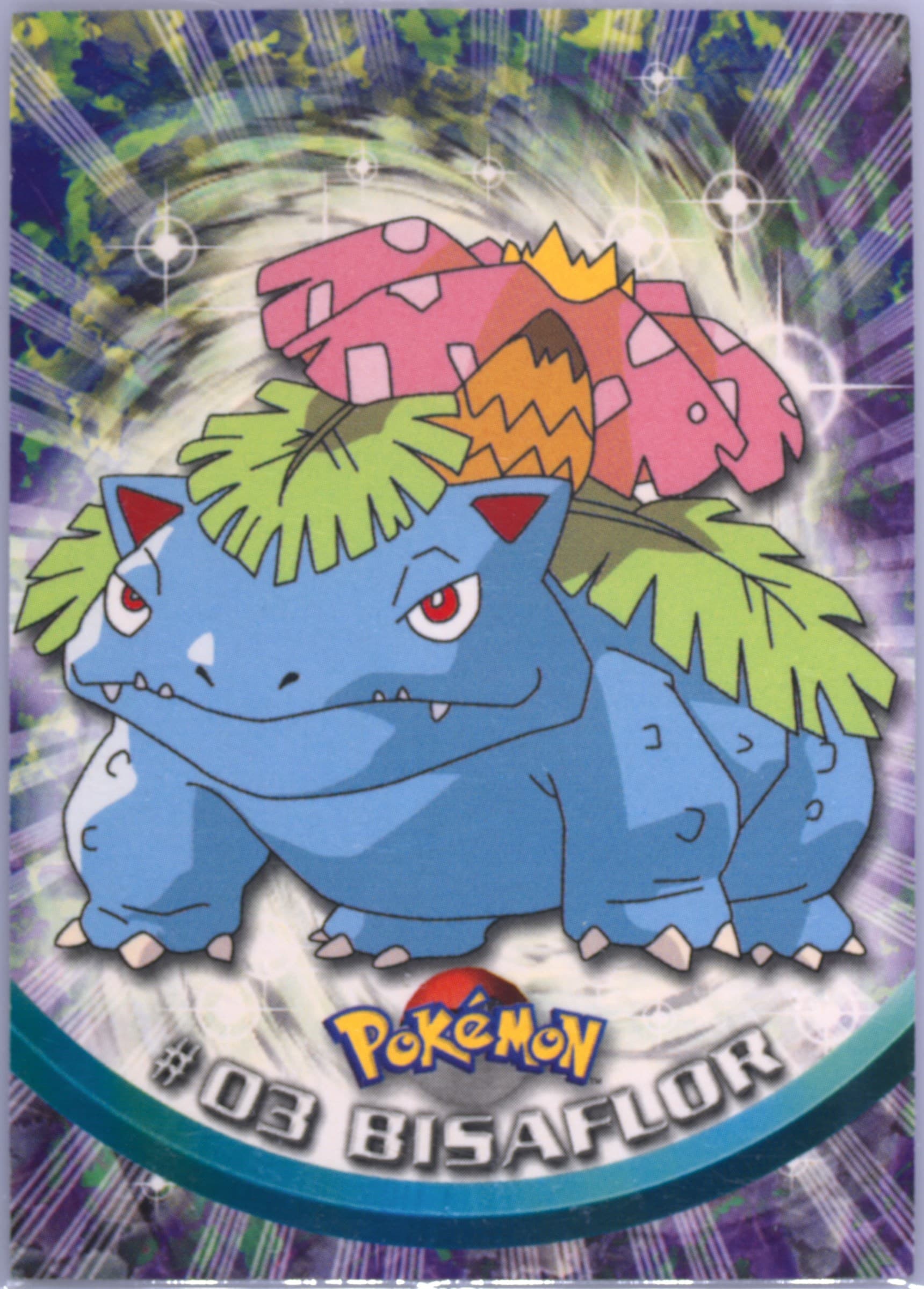 Bisaflor German (3) 1999 Topps Pokemon TV